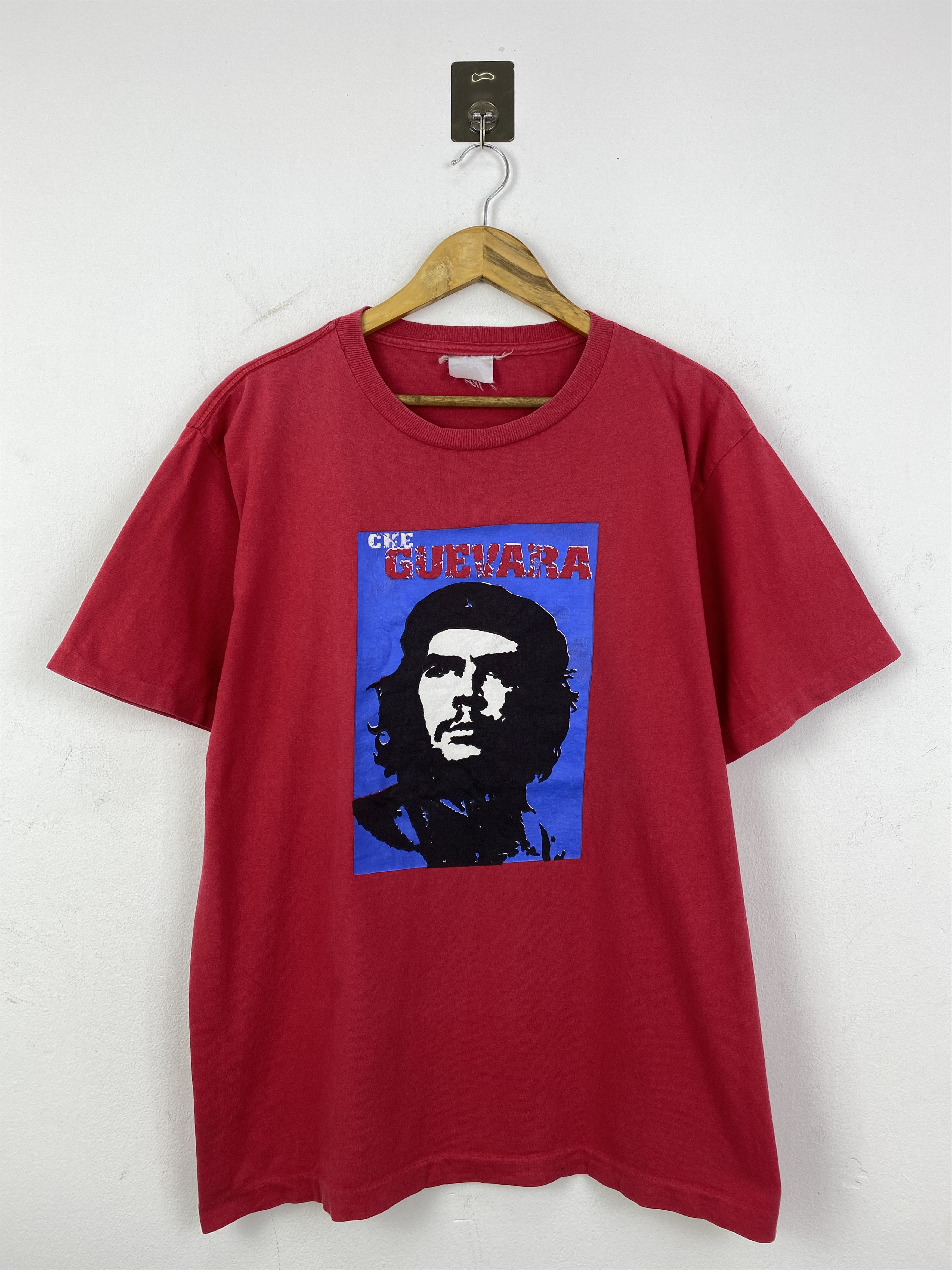 Other Vintage 90s Che Guevara Potrait Printed T-Shirt TA0720 Size US L / EU 52-54 / 3 - 1 Thumbnail