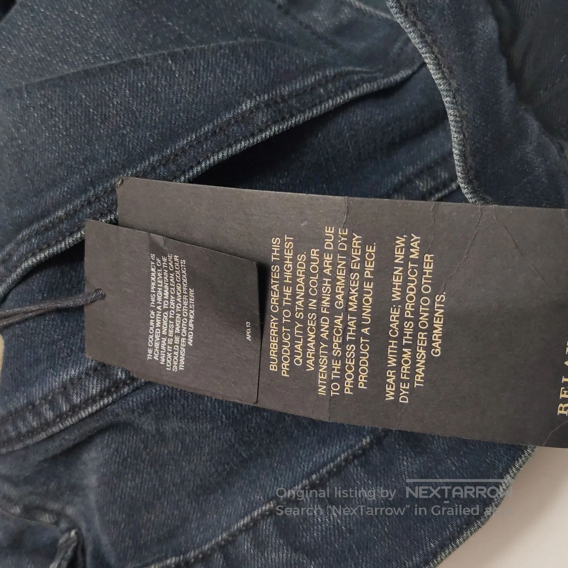 Burberry Burberry Brit Cotton Denim Pants W28 Size . Size US 28 / EU 44 - 9 Thumbnail
