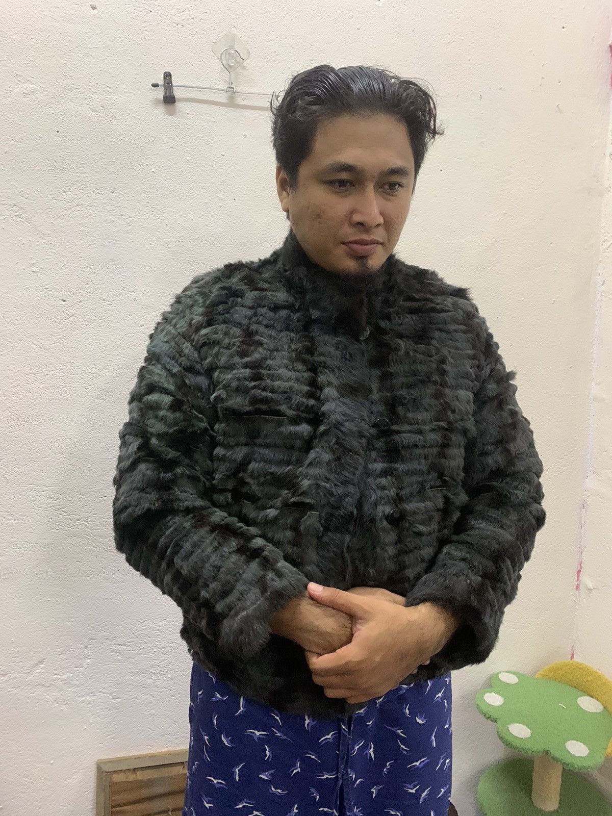 Japanese Brand Fur Rabbit Reversible Jacket Nice Design Size M / US 6-8 / IT 42-44 - 14 Thumbnail