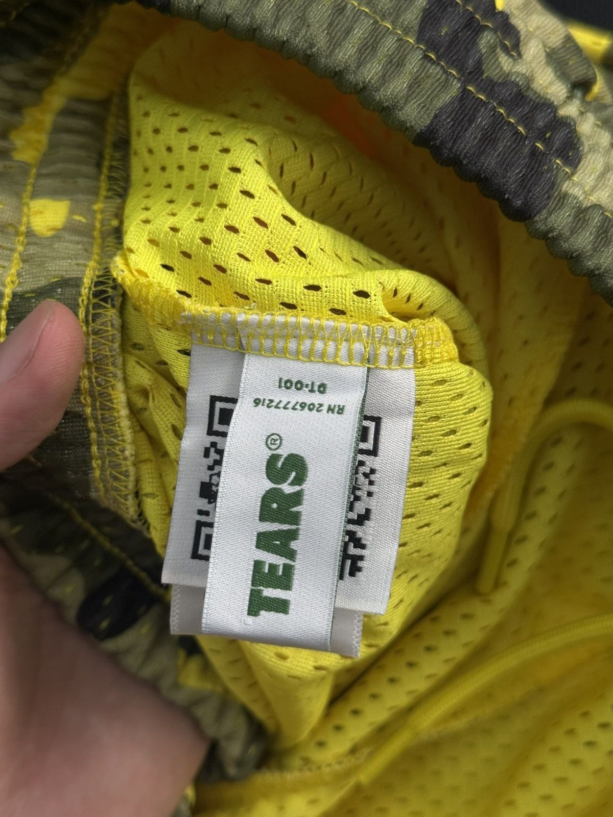 DENIM TEARS Denim Tears Mesh Summer Shorts Yellow Camo Size XXL (NEW) Size US 38 / EU 54 - 8 Thumbnail