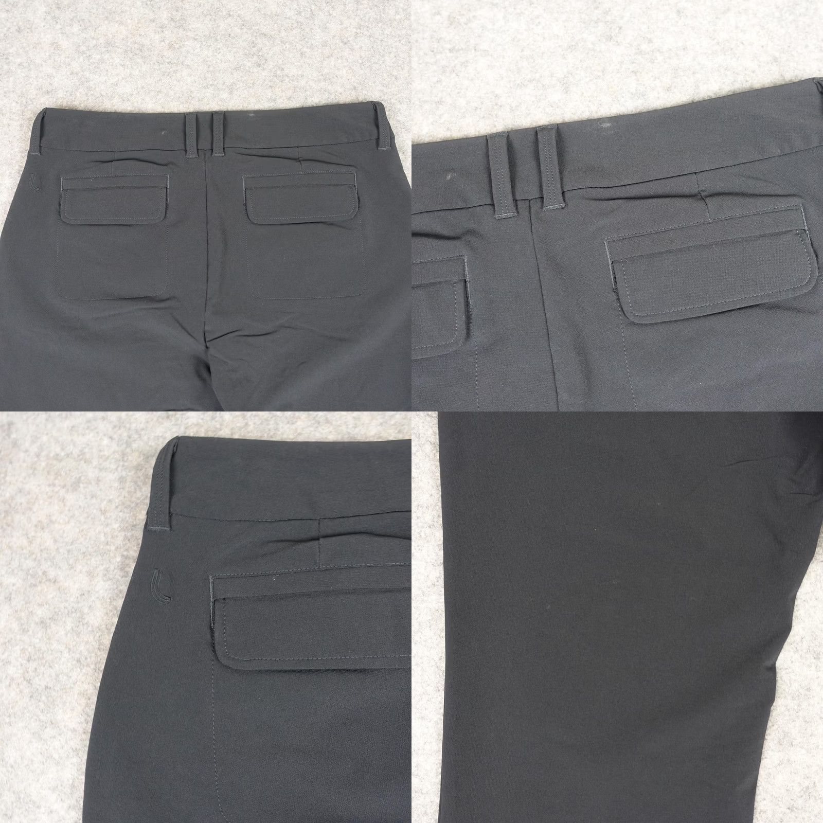 Vintage Lolë Pants Womens 12 Black Stretch Flare Outdoor Hiking Wicking UPF Athletic Shirt? Size 34" / US 12 / IT 48 - 8 Thumbnail