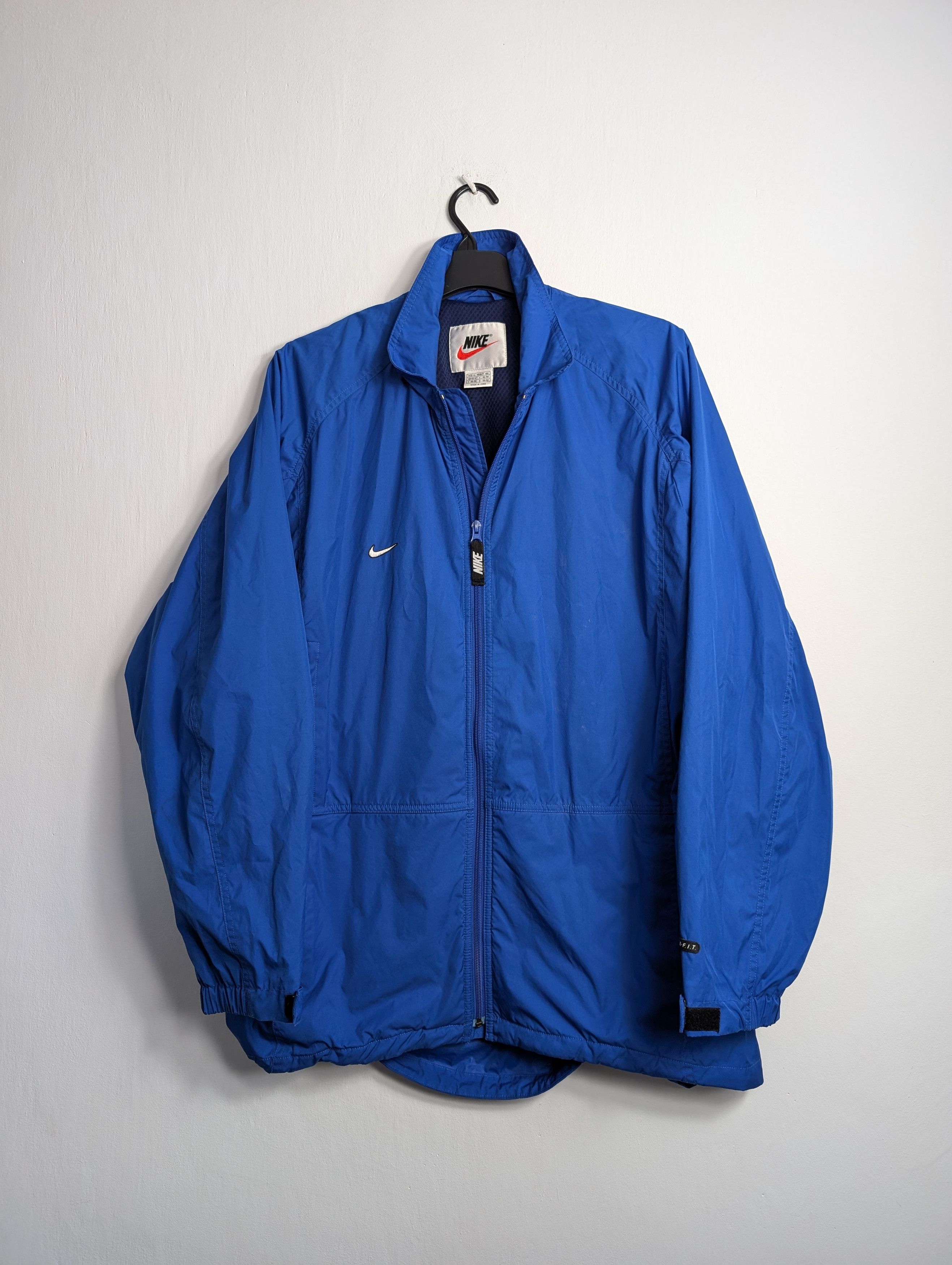 Nike 90s Vintage Windbreaker Jacket Full Zip Swoosh