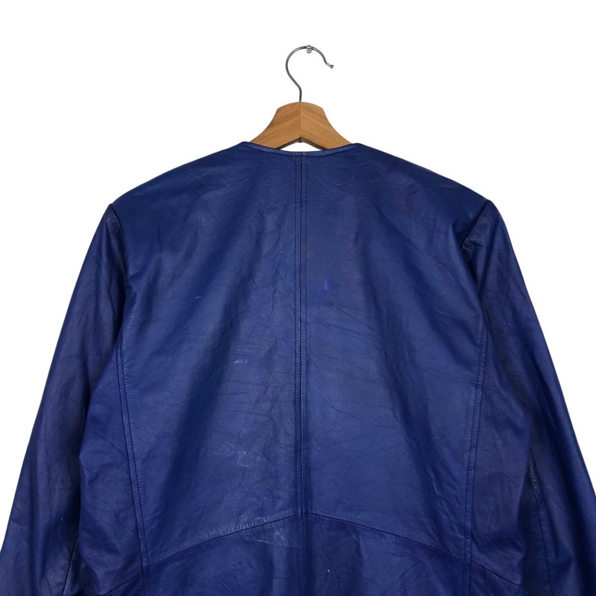 Japanese Brand 📌Vintage Leather Jacket Unknown Brand Japan Size US M / EU 48-50 / 2 - 10 Thumbnail