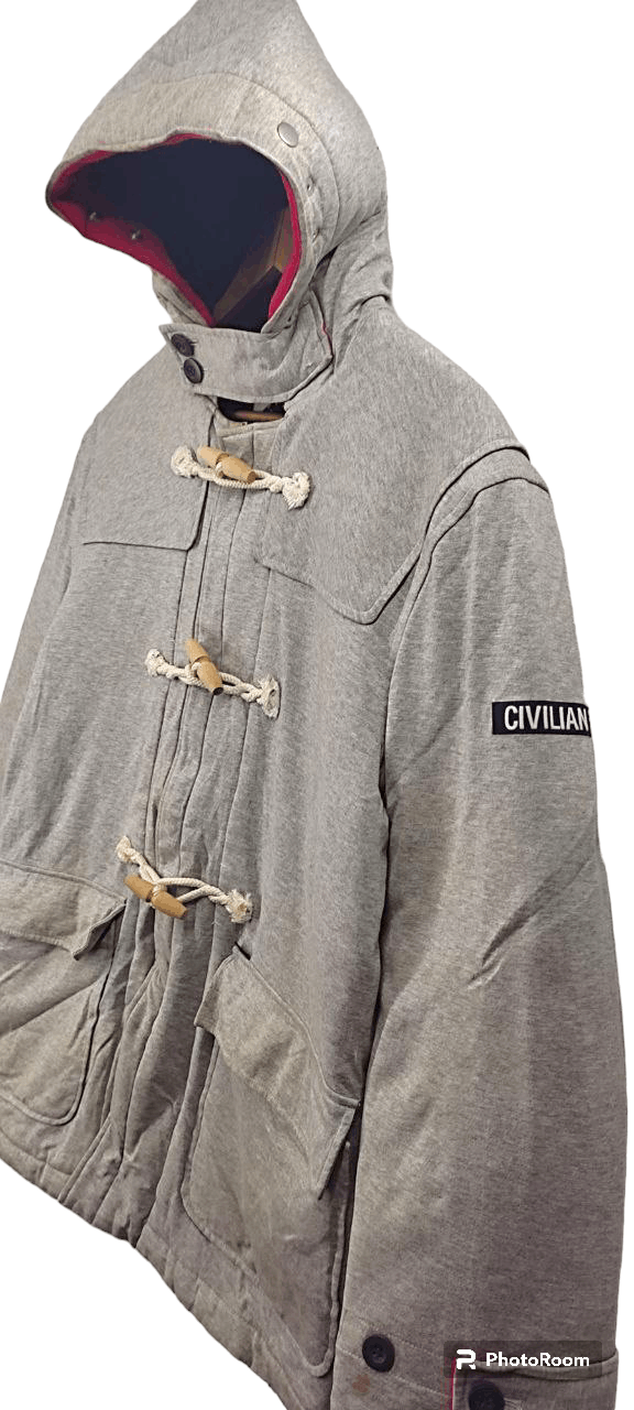 Xlarge X LARGE DUFFLE COAT JACKET Size US L / EU 52-54 / 3 - 4 Thumbnail
