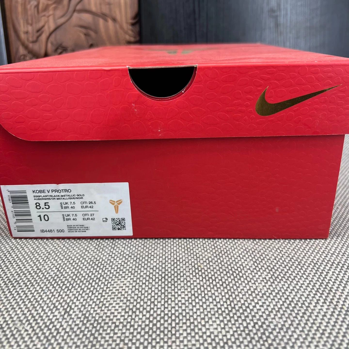 Nike zk5 Snake BlackPurpleGold 42 Mint Minor Heel Repair Size US 9 / EU 42 - 9 Thumbnail