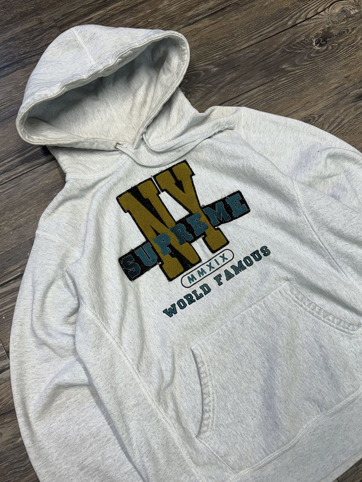 Supreme Supreme NY Hoodie Size US M / EU 48-50 / 2 - 2 Thumbnail