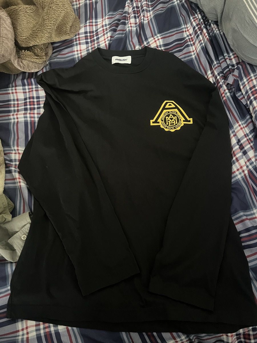 Ambush Design AMBUSH Black Scholarship Longsleeve Size US M / EU 48-50 / 2 - 1 Thumbnail