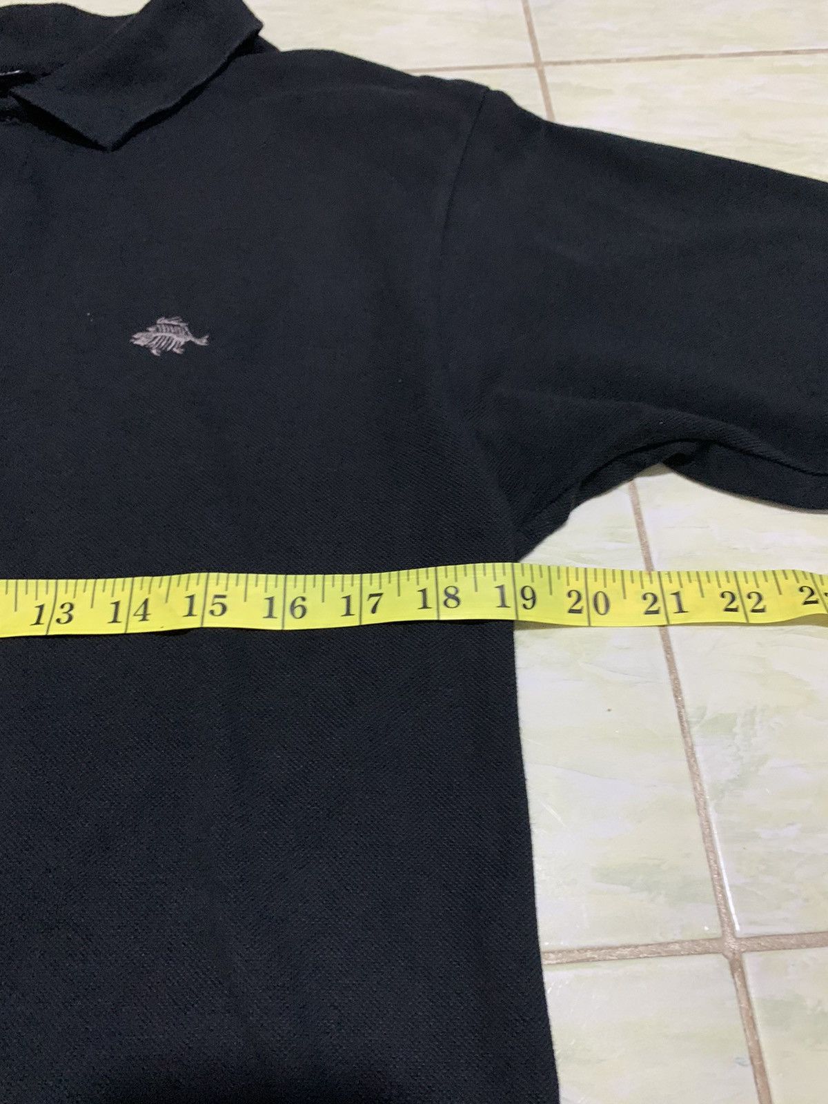 Other Vintage BRONZE AGE Black polo shirt Size US L / EU 52-54 / 3 - 10 Thumbnail