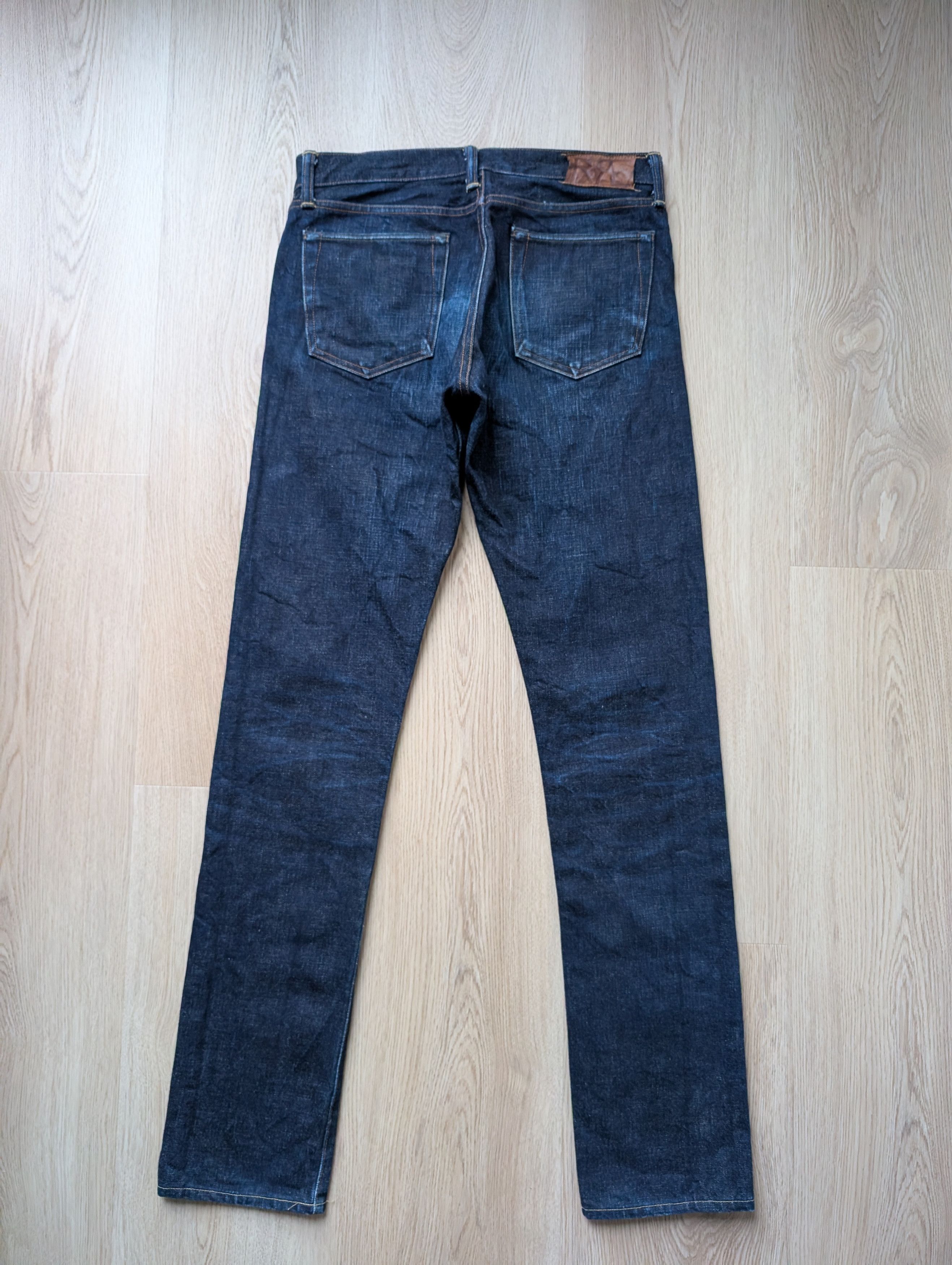 RRL Ralph Lauren RRL Slim Narrow Selvedge Jeans Woven Sanforized 30x34 Size US 30 / EU 46 - 11 Thumbnail
