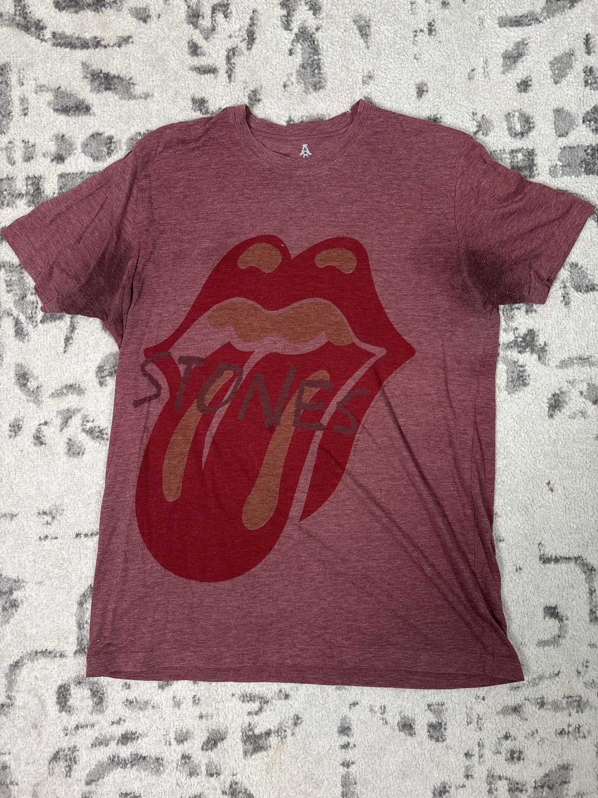 The Rolling Stones FADED RED ROLLING STONES T SHIRT Size US M / EU 48-50 / 2 - 1 Thumbnail