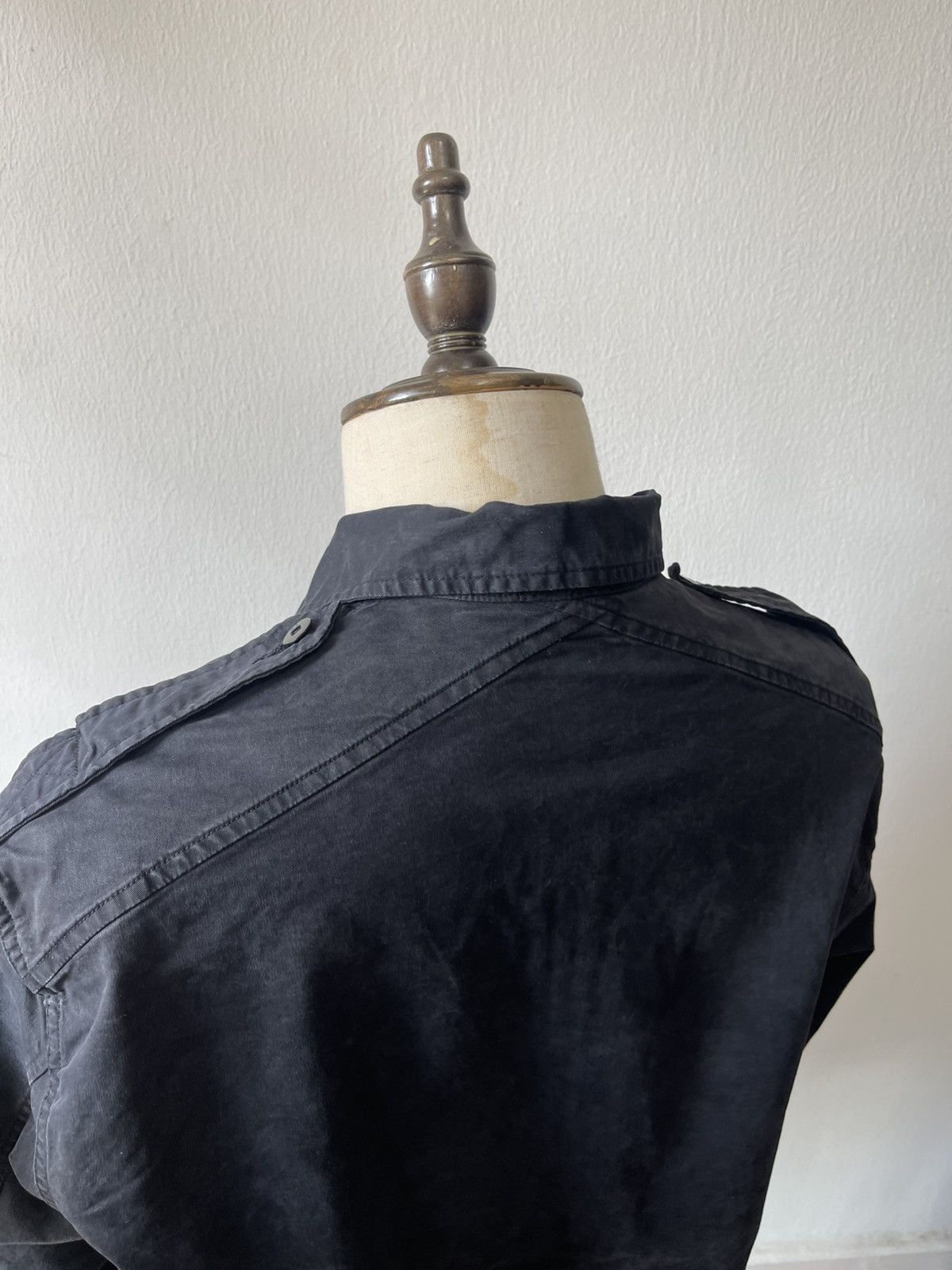 Stone Island 2007 Stone Island Shadow Black Military Jacket C2 Size US XL / EU 56 / 4 - 11 Thumbnail