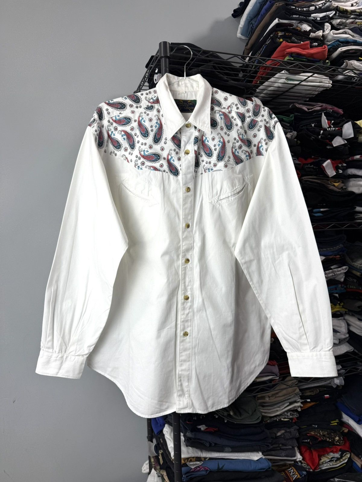 Cowboy Equipment Vintage Cody London Ranchwear Western Cowboys Shirt Size US M / EU 48-50 / 2 - 1 Thumbnail
