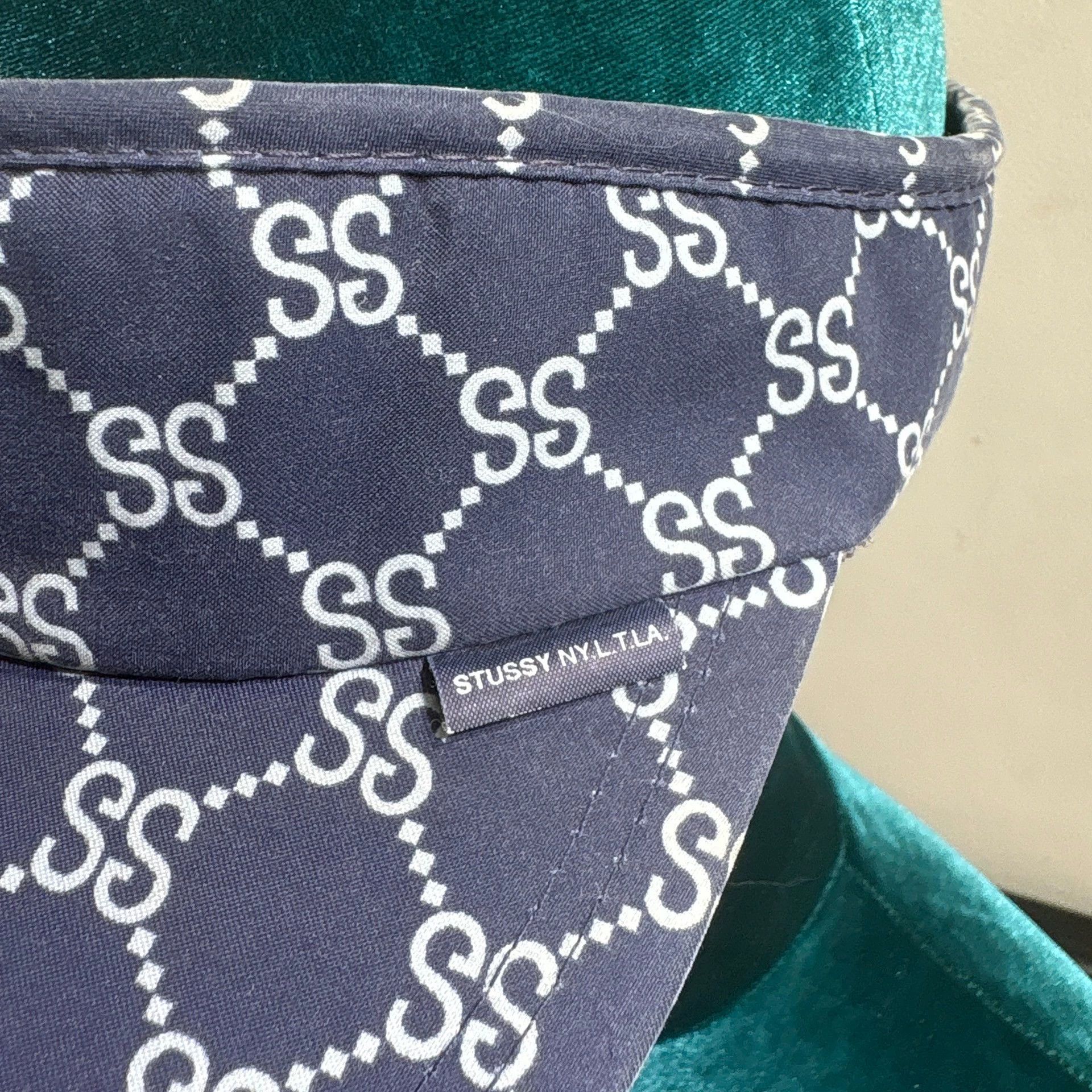 Stussy Stussy x Gucci 00s Parody Visor Cap (Rare Archive) Size ONE SIZE - 5 Thumbnail