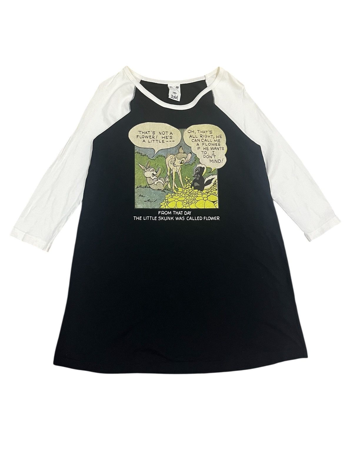 X-Girl X-GIRL❌DISNEY TEE DRESS SHIRT WHITE BLACK Size M / US 6-8 / IT 42-44 - 1 Thumbnail