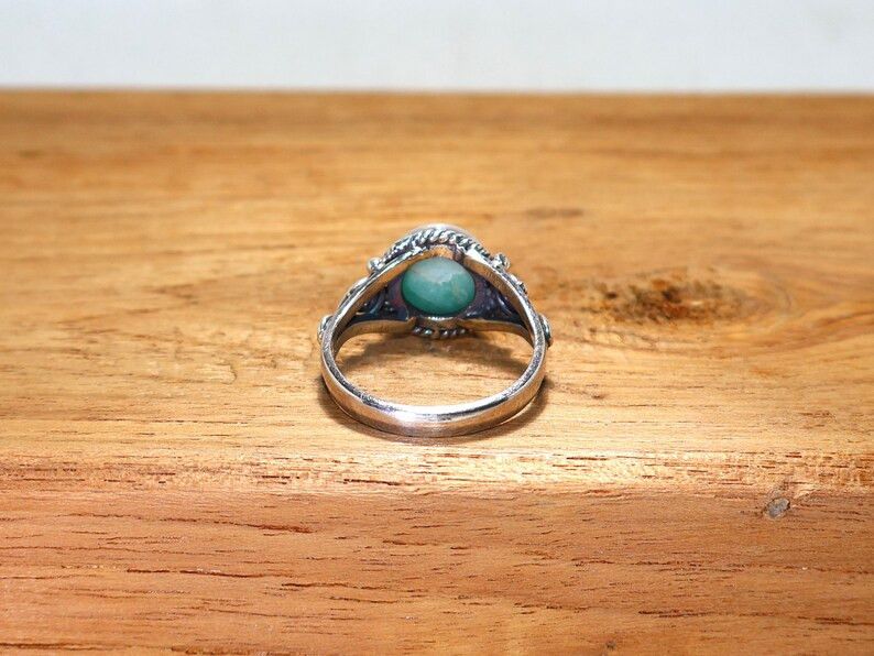 Handmade Handmade Amazonite Ring: 925 Silver Ring, Gift for Christmas Size ONE SIZE - 7 Thumbnail