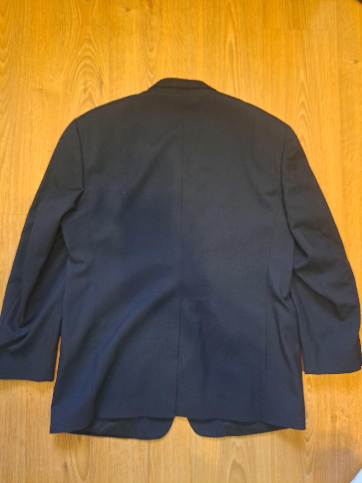 Hart Schaffner Marx Hart Schaffner Marx Blazer Mens 42R Navy Gold Buttons Wool Size 42R - 8 Thumbnail