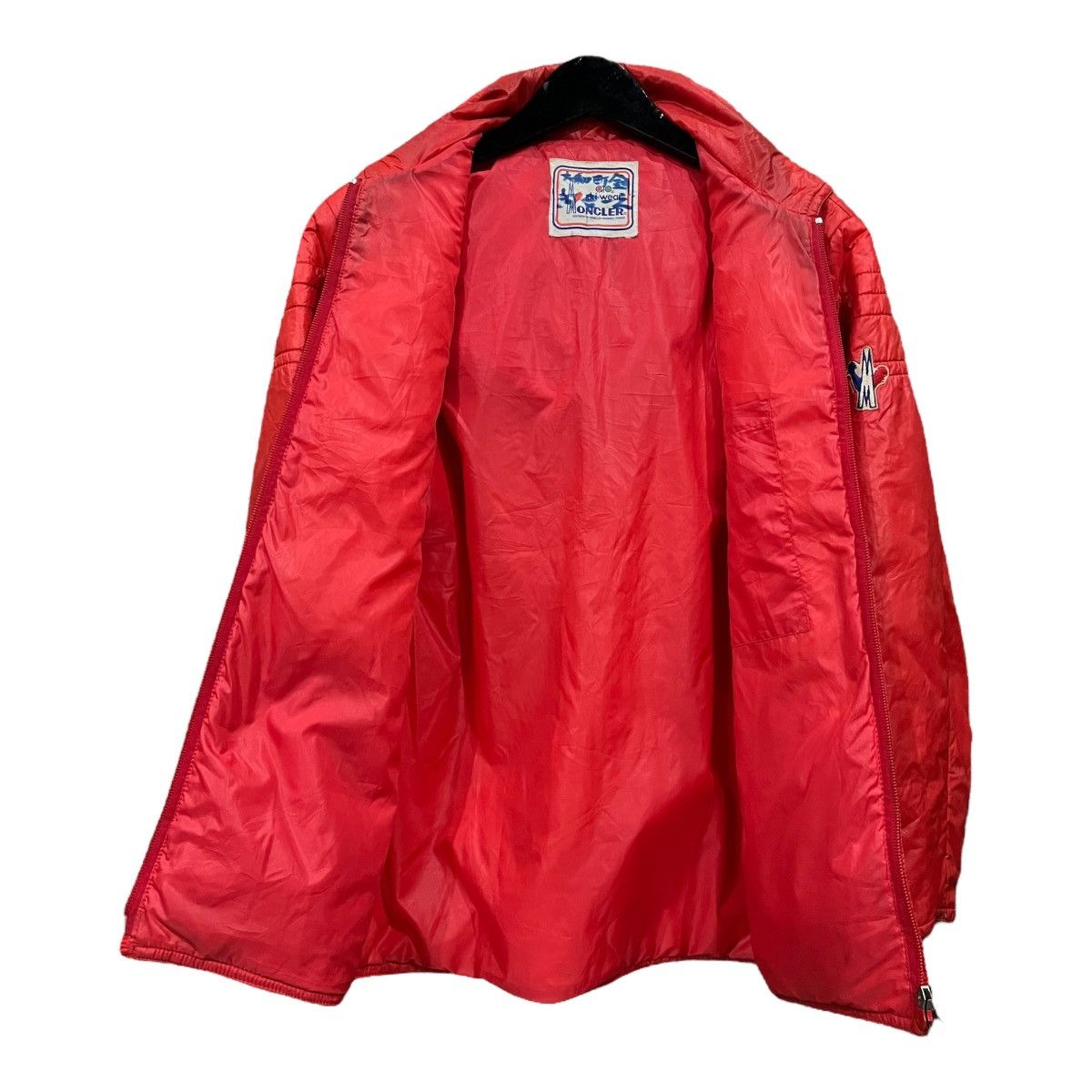Moncler × Vintage Vintage Moncler Ski Wear Small Logo Jacket Hidden Hoodie Size US M / EU 48-50 / 2 - 3 Thumbnail