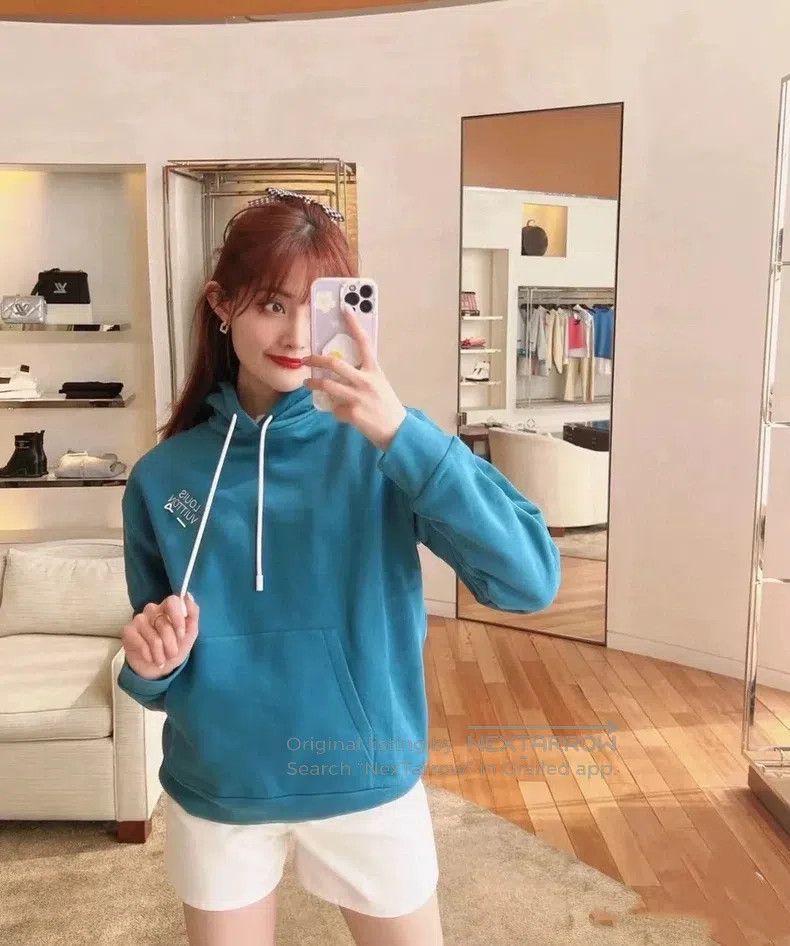 Louis Vuitton Louis Vuitton Blue Hoodie Size US S / EU 44-46 / 1 - 1 Thumbnail