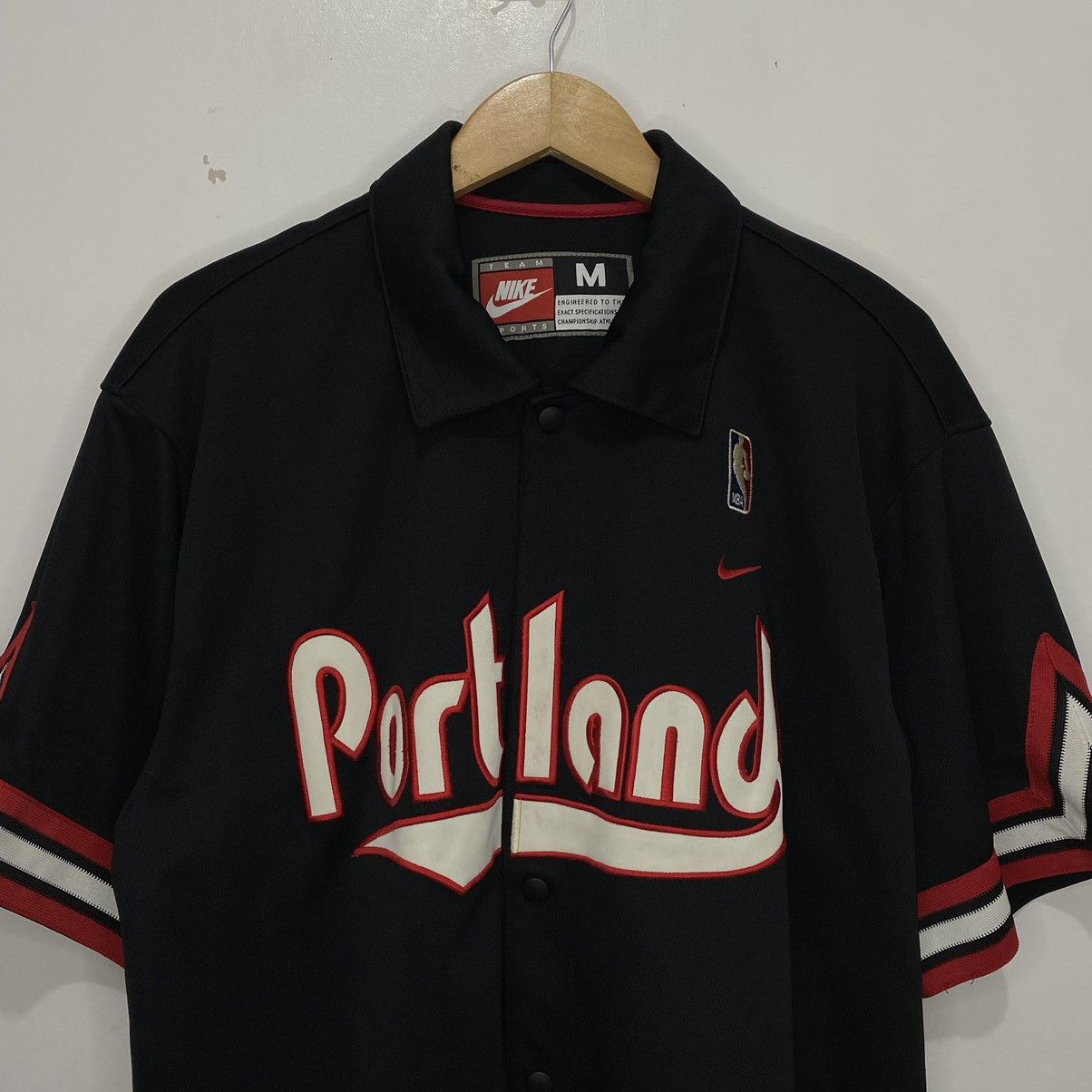 Nike Nike Portland Trailblazers Warm Up Jersey Size US M / EU 48-50 / 2 - 3 Thumbnail