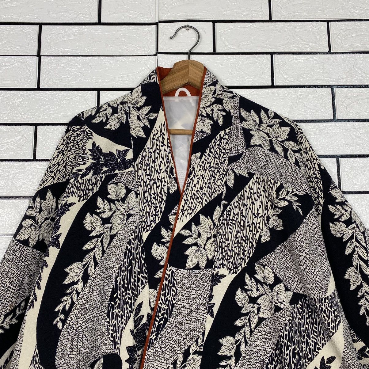 Japanese Brand 📌Vintage Bomber Jacket Over Print Leaf Unbrand Issey Miyake Size US M / EU 48-50 / 2 - 4 Thumbnail
