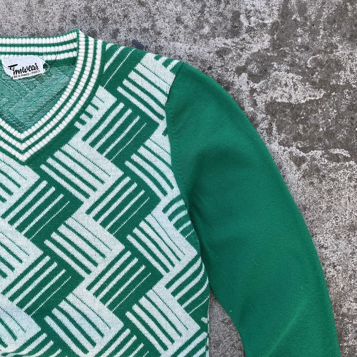 Japanese Brand × Vintage Vintage Japanese Style Knit Sweater Made In France Y2K Size M / US 6-8 / IT 42-44 - 7 Thumbnail
