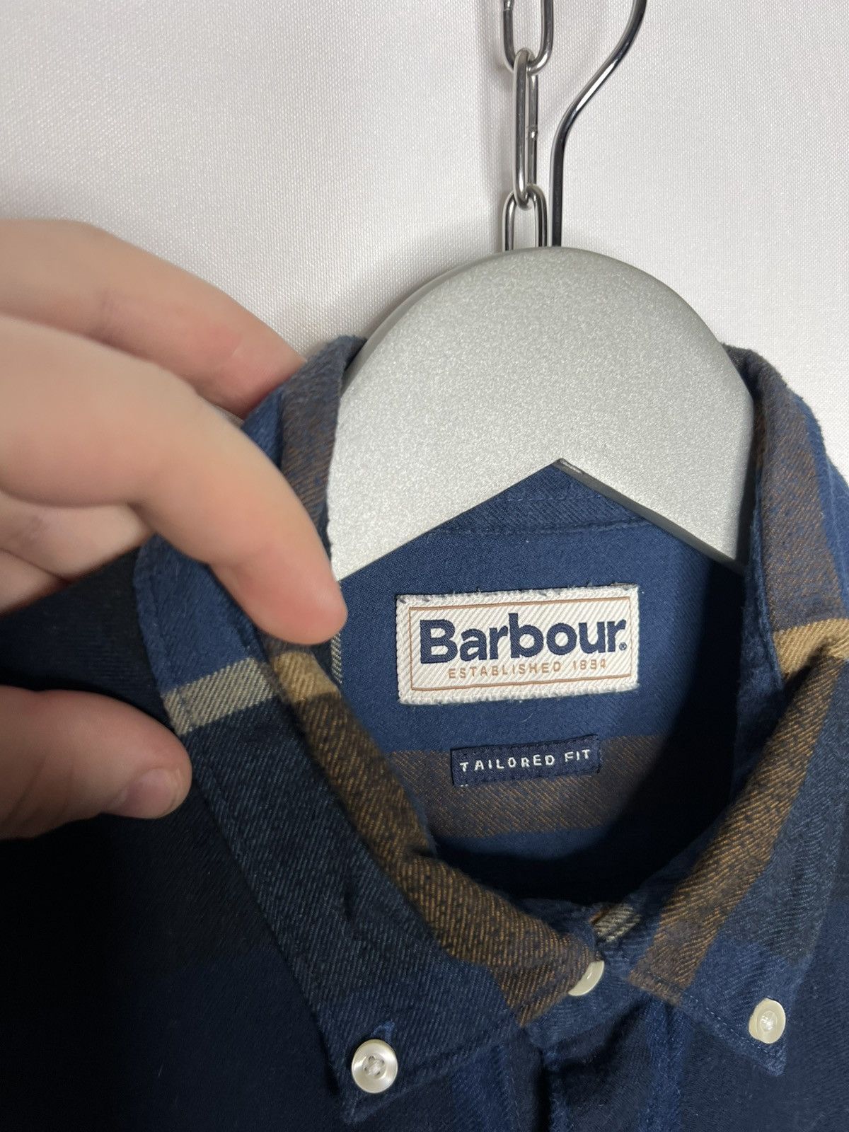 Barbour Vintage Barbour Striped Long Sleeve Shirt Rare Size US S / EU 44-46 / 1 - 9 Thumbnail