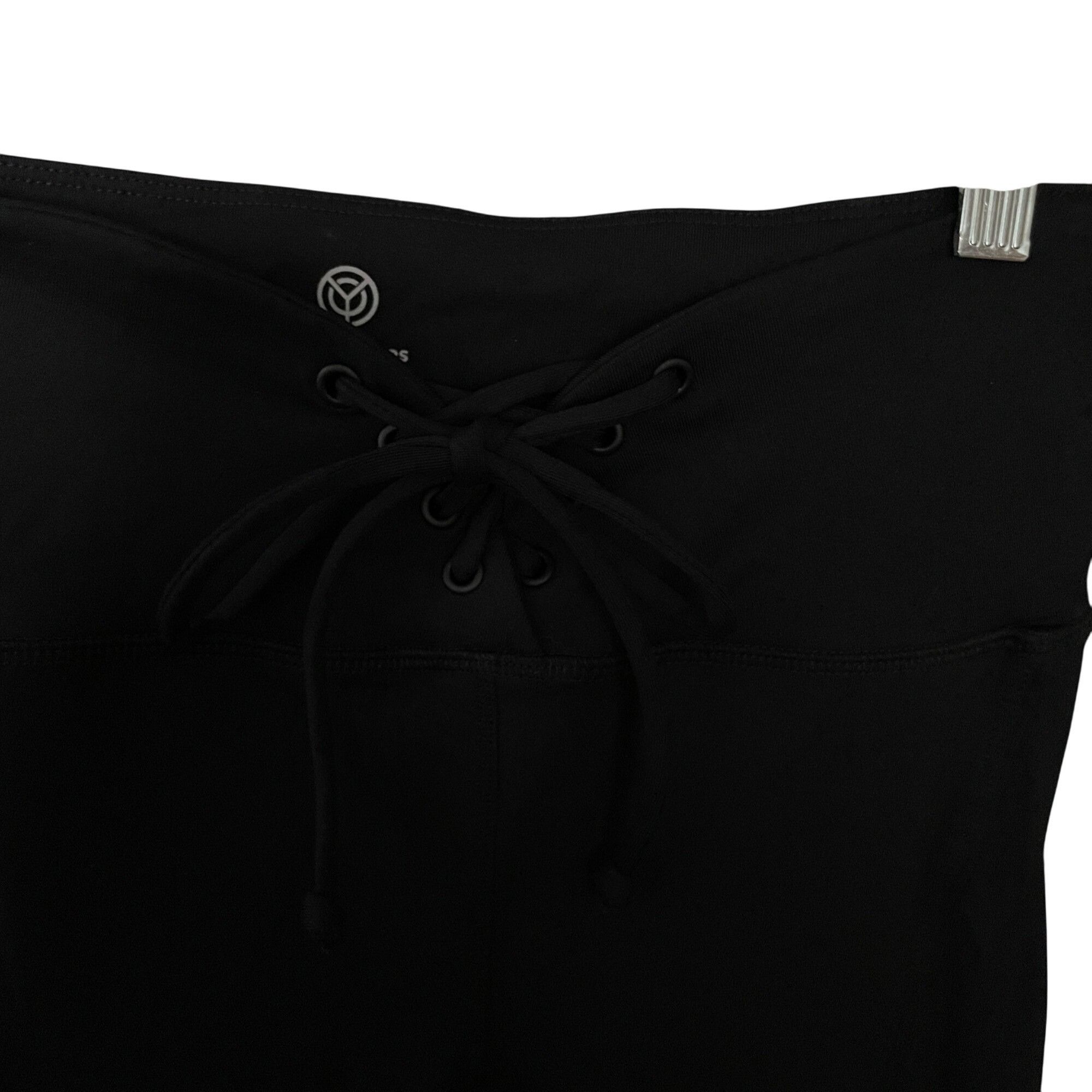 Other Year Of Ours Black Soul Lace-Up High-Waisted Leggings L Size 34" / US 12 / IT 48 - 5 Thumbnail