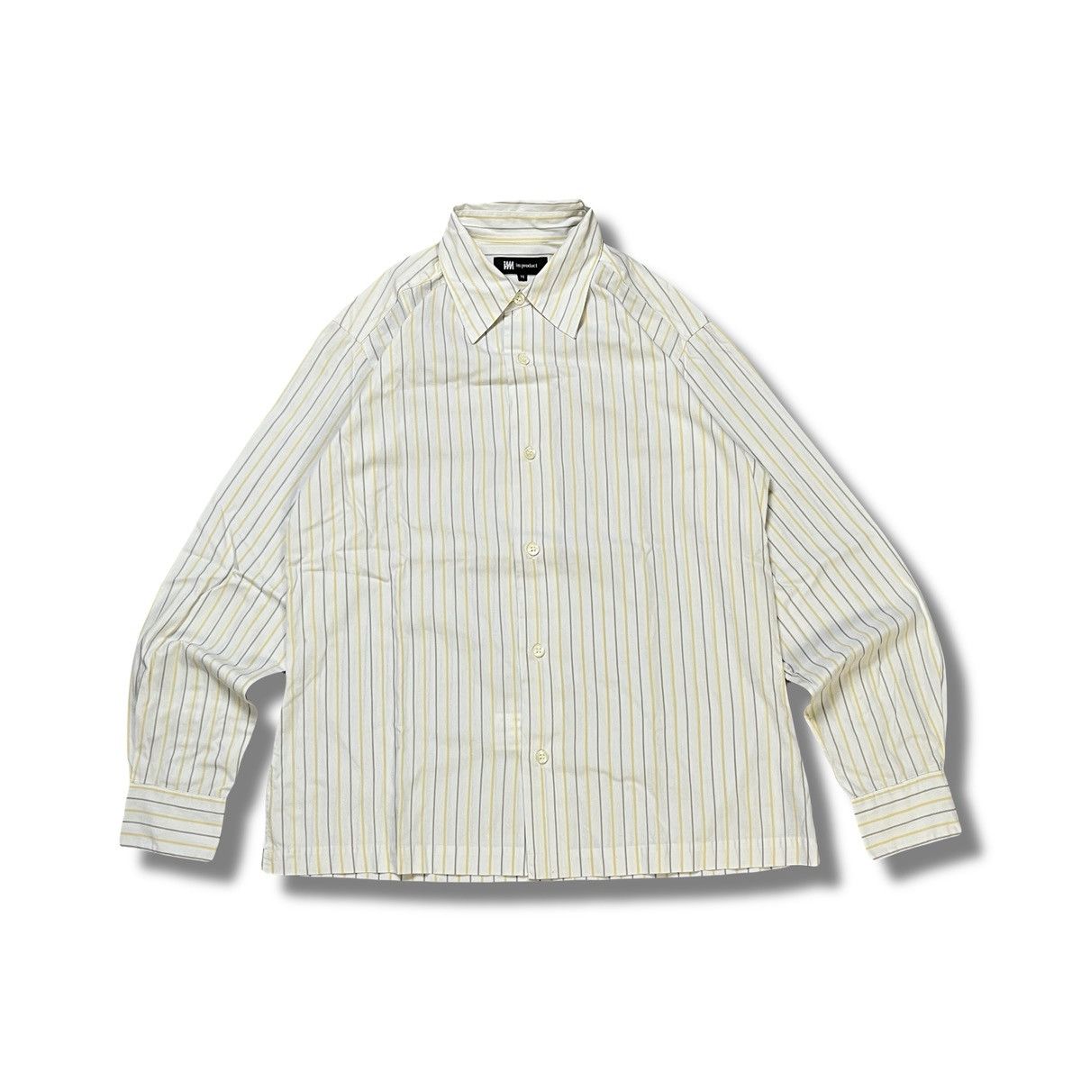 Issey Miyake IM Product Classic Minimalist Pinstripe Long Shirt Size US M / EU 48-50 / 2 - 1 Thumbnail