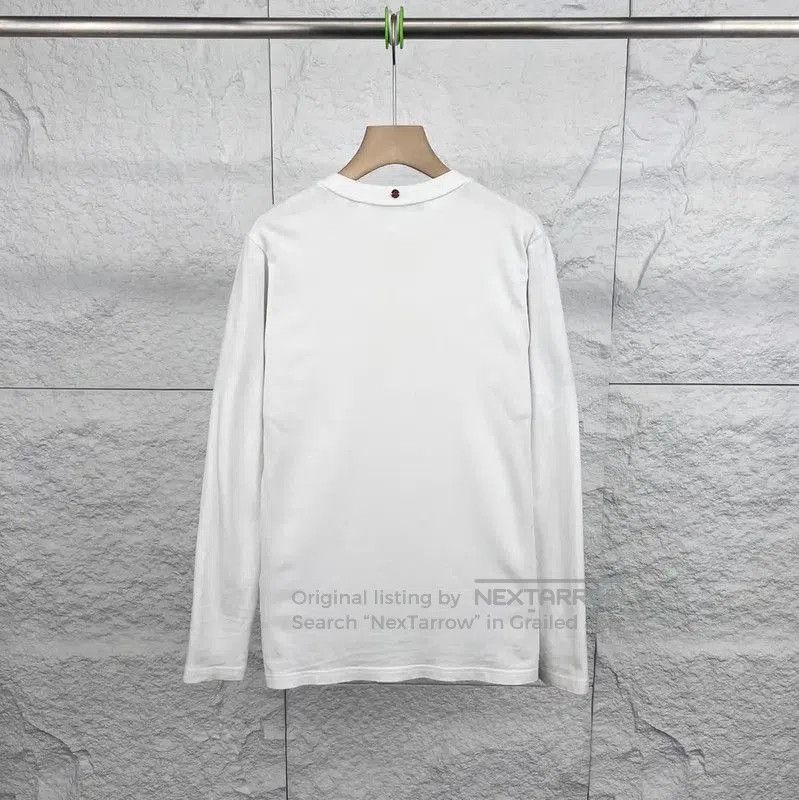 Other Versace White Cotton Long Sleeve T-Shirt . Size XS / US 0-2 / IT 36-38 - 2 Thumbnail