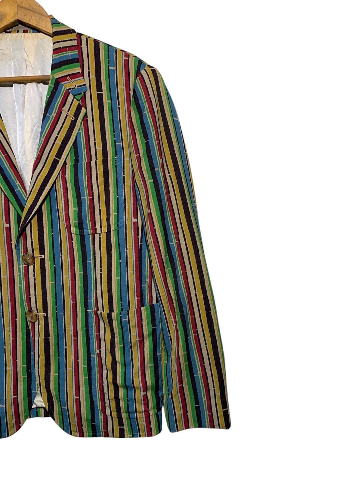 Paul Smith 🔥PAUL SMITH MULTICOLOUR STRIPES JACKETS Size US M / EU 48-50 / 2 - 3 Thumbnail