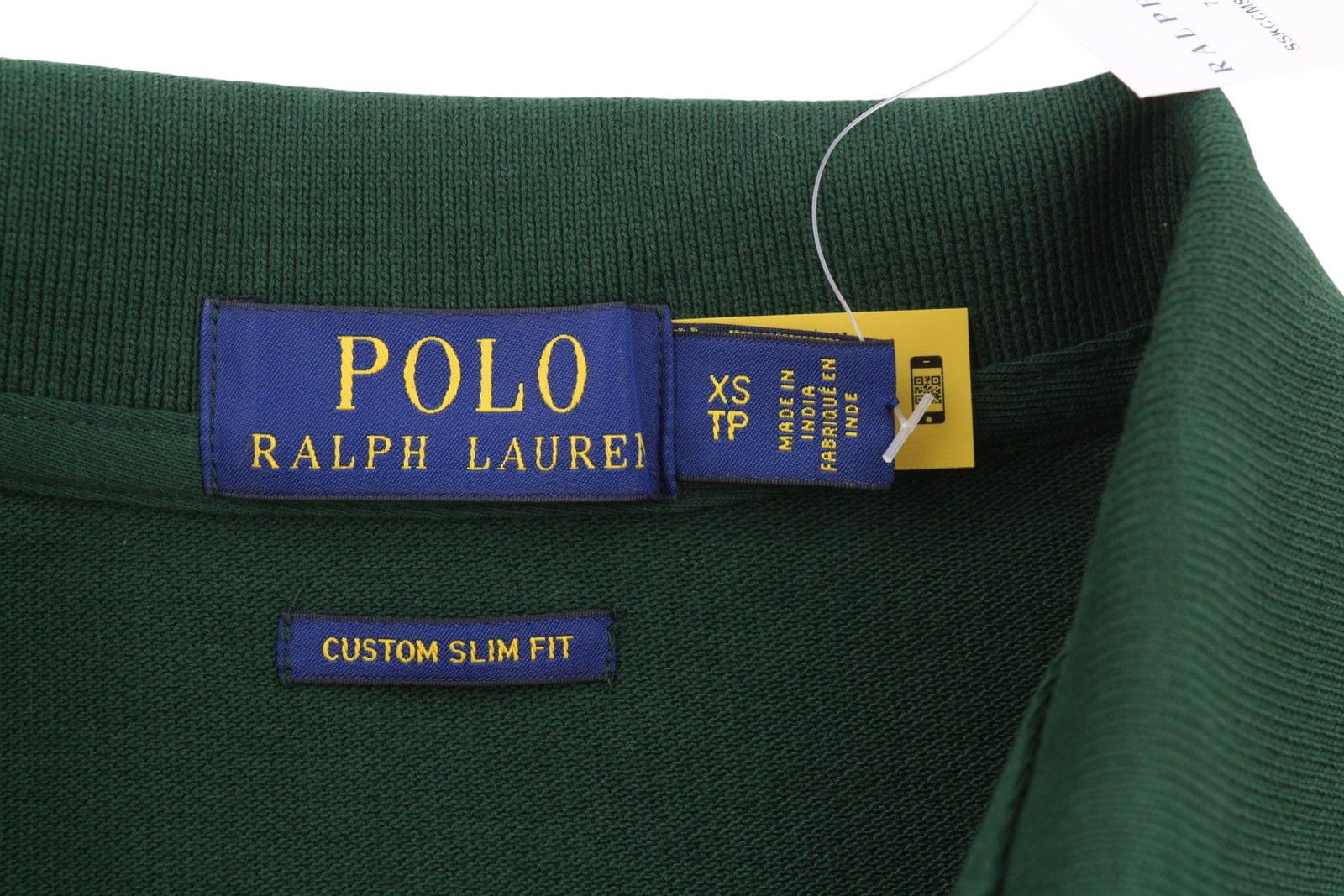 Ralph Lauren CUSTOM SLIM FIT XS Green Embroidered Logo 87922 Size US XS / EU 42 / 0 - 7 Thumbnail