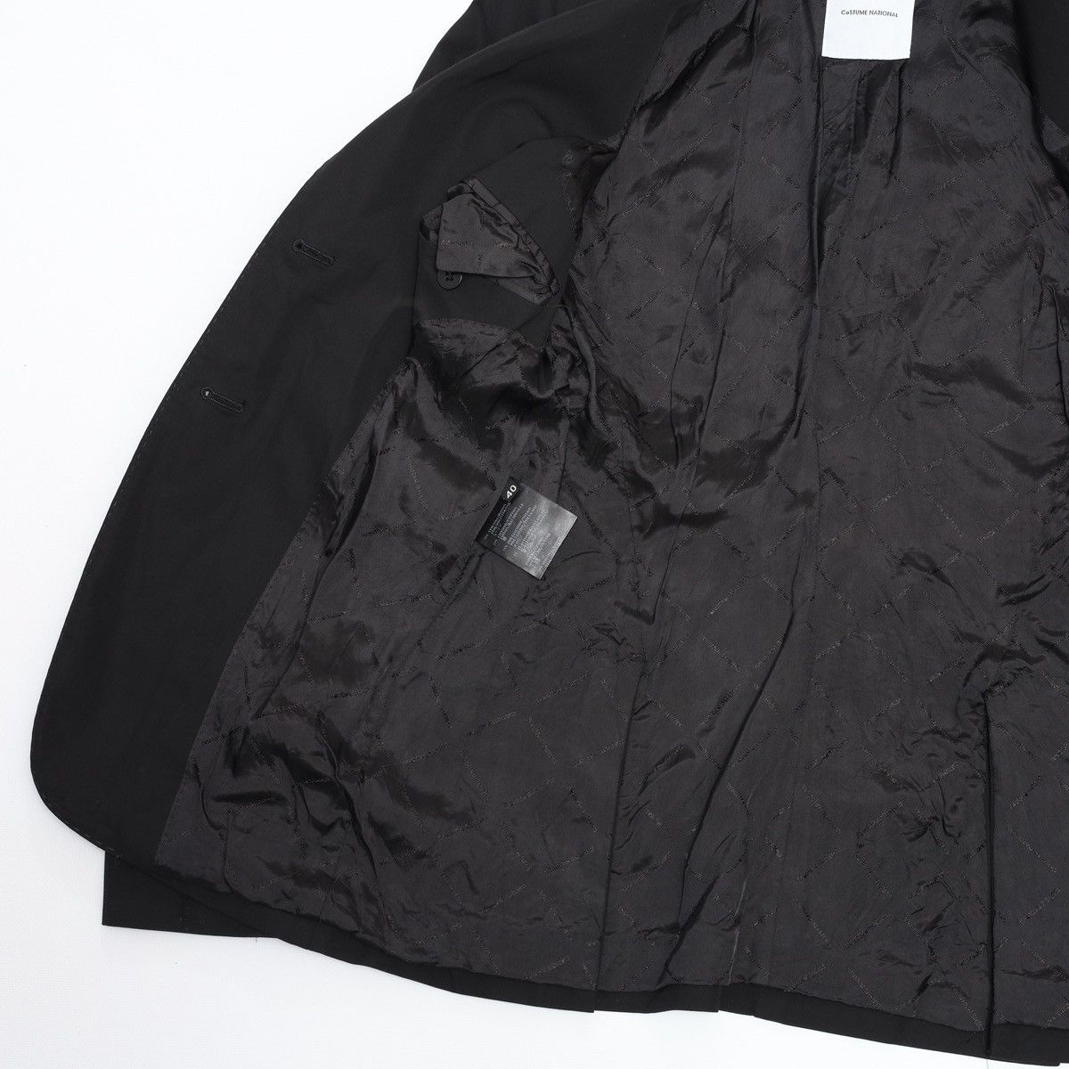 Costume National Costume National Viscose Black Blazer Jacket Size S / US 4 / IT 40 - 9 Thumbnail