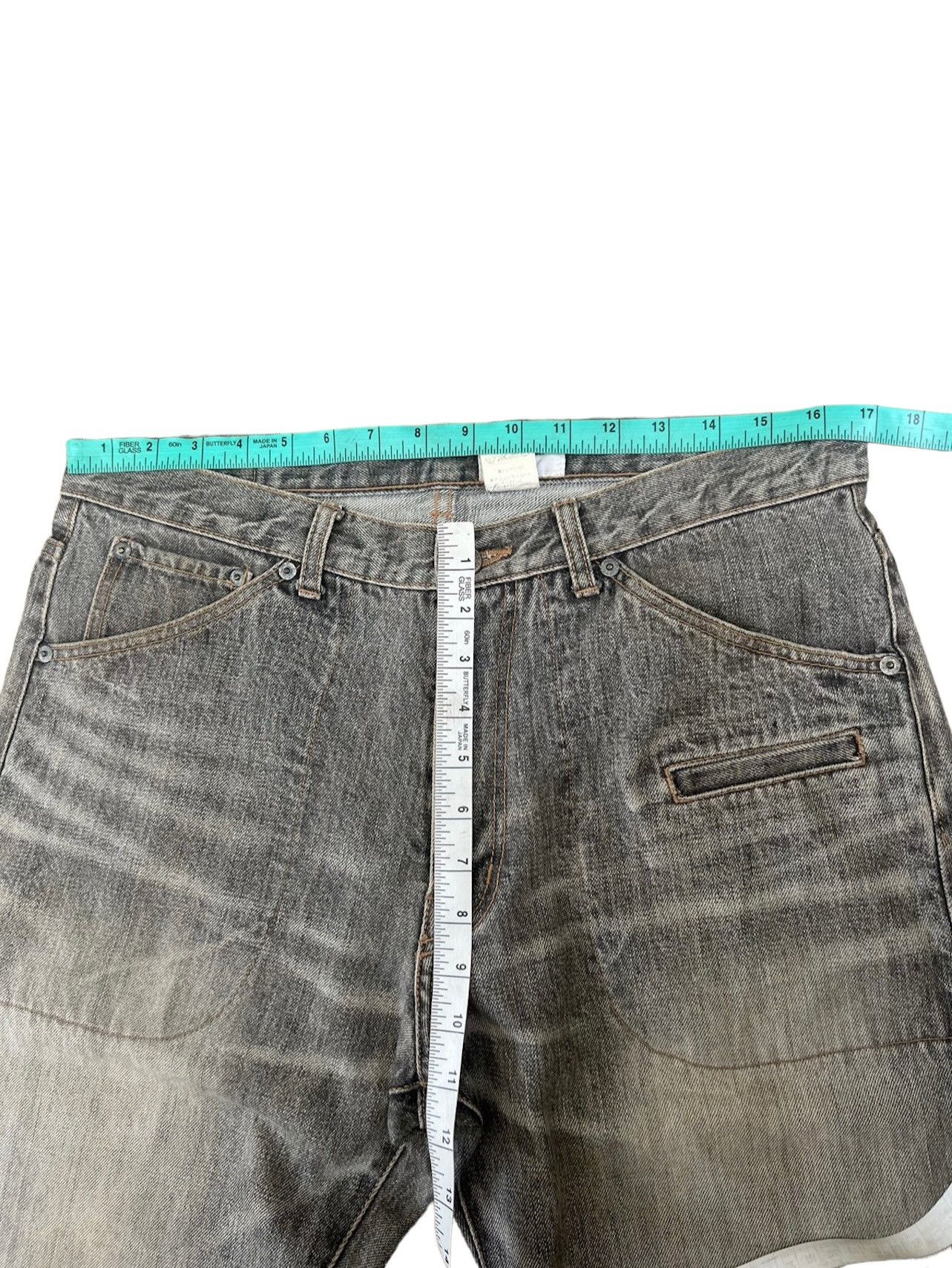 QUENCHLOUD Vintage QUENCH TOKYO Dirty Mud Denim Selvedge Jeans Size US 32 / EU 48 - 3 Thumbnail