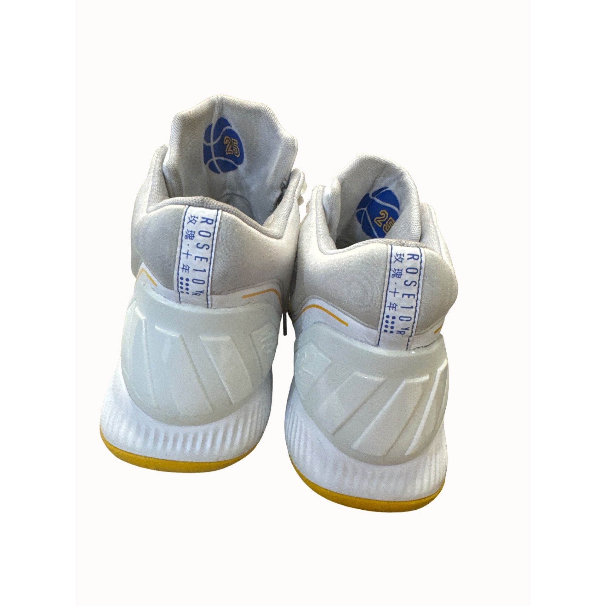 Adidas Adidas F36777 RARE Derrick Rose 10 MVP white shoes sneakers Size US 15 / EU 48 - 4 Thumbnail