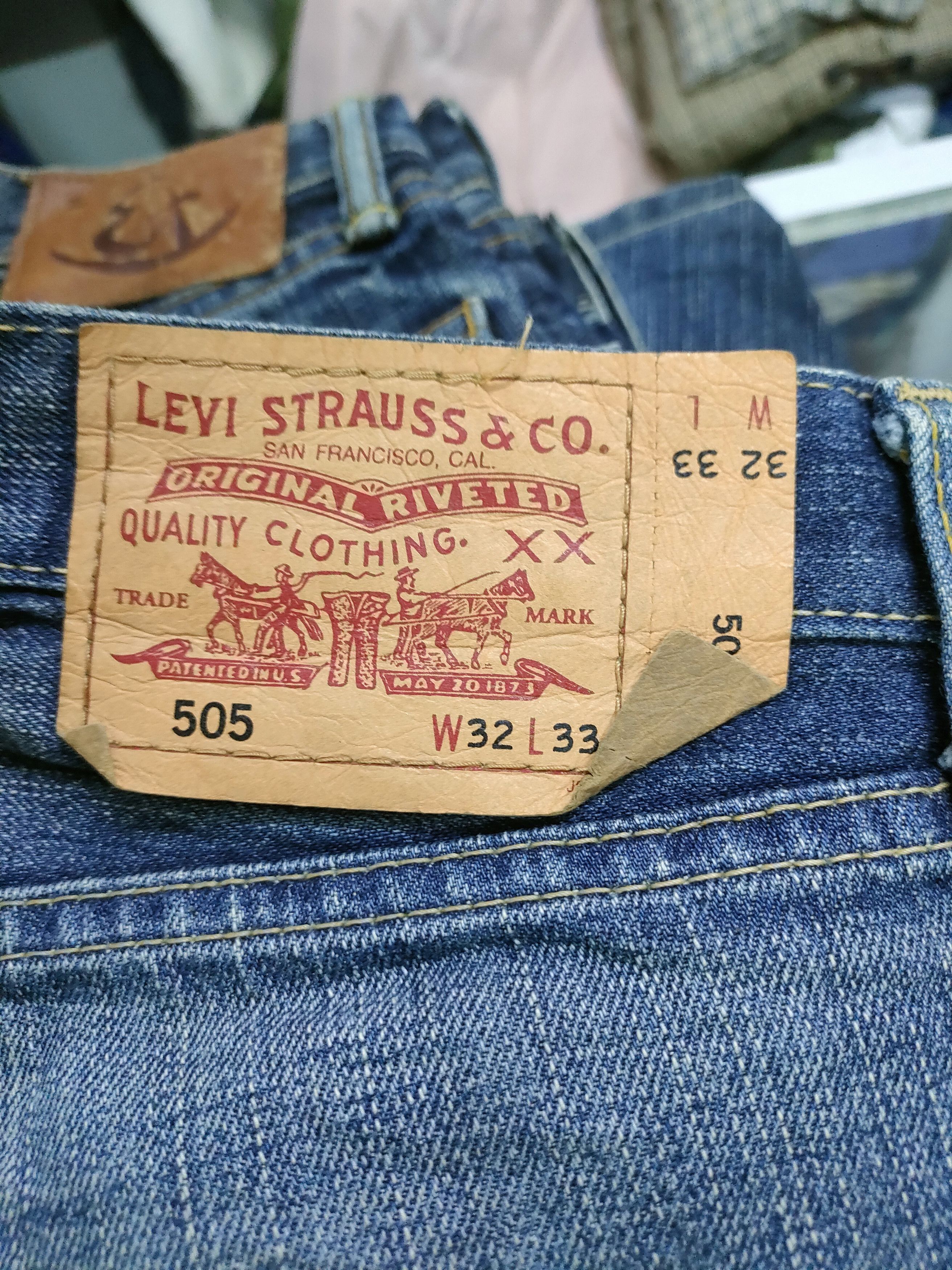If Six Was Nine × Levi's Distressed Levi's 505 Denim Size US 33 - 2 Thumbnail