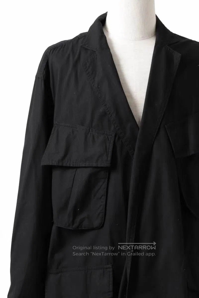 Facetasm Black Utility Jacket with Multiple Pockets XL. Size US XL / EU 56 / 4 - 2 Thumbnail