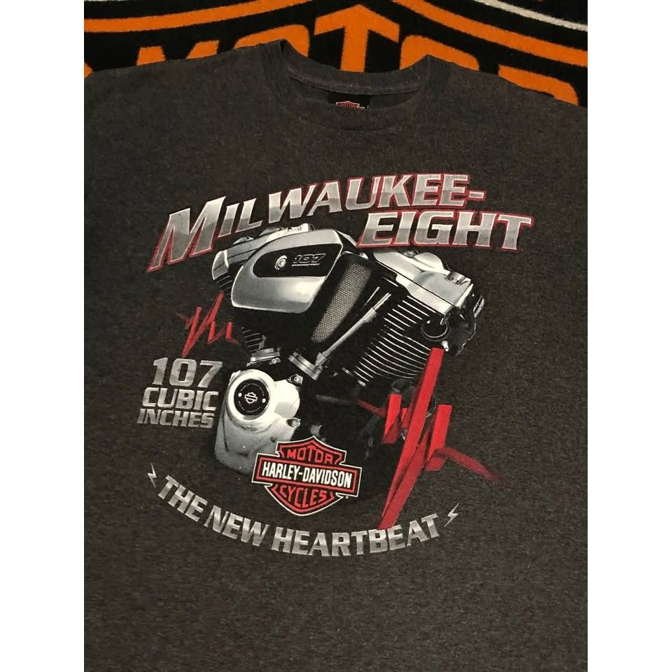 Harley Davidson Harley-Davidson T-shirt Large Men- NUMBER 1, DESTIN, FLORIDA Size US L / EU 52-54 / 3 - 4 Thumbnail