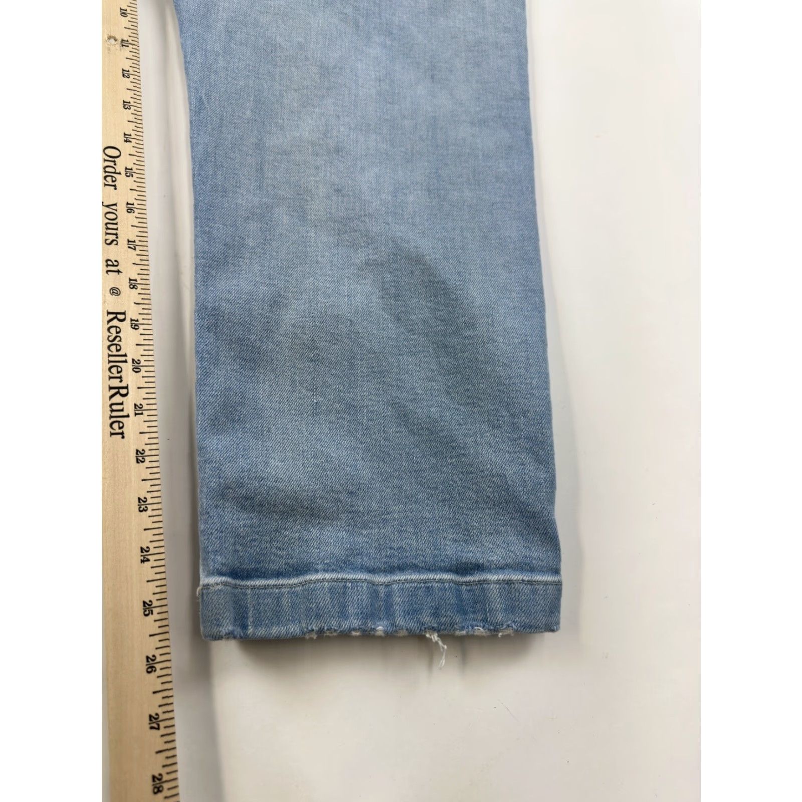 Banana Republic Banana Republic Jeans Women’s 34 Blue High Rise Straight Jeans Women 34 Blue Straight Comfort Stretch Pockets Zipper Button Size 24" / US 00 / IT 34 - 8 Thumbnail