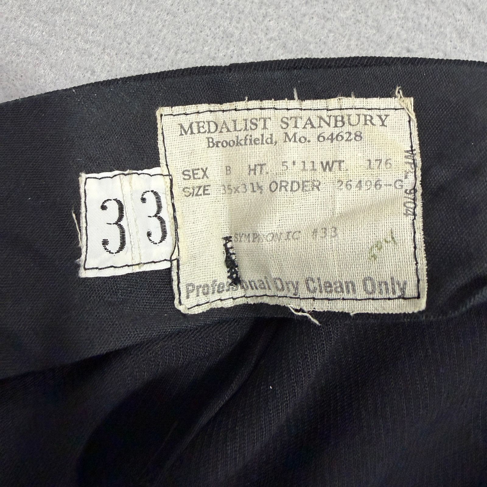 Vintage Vintage Medalist Stanbury Uniform Trousers 33 (Fits 33x32) Size US 33 - 5 Thumbnail
