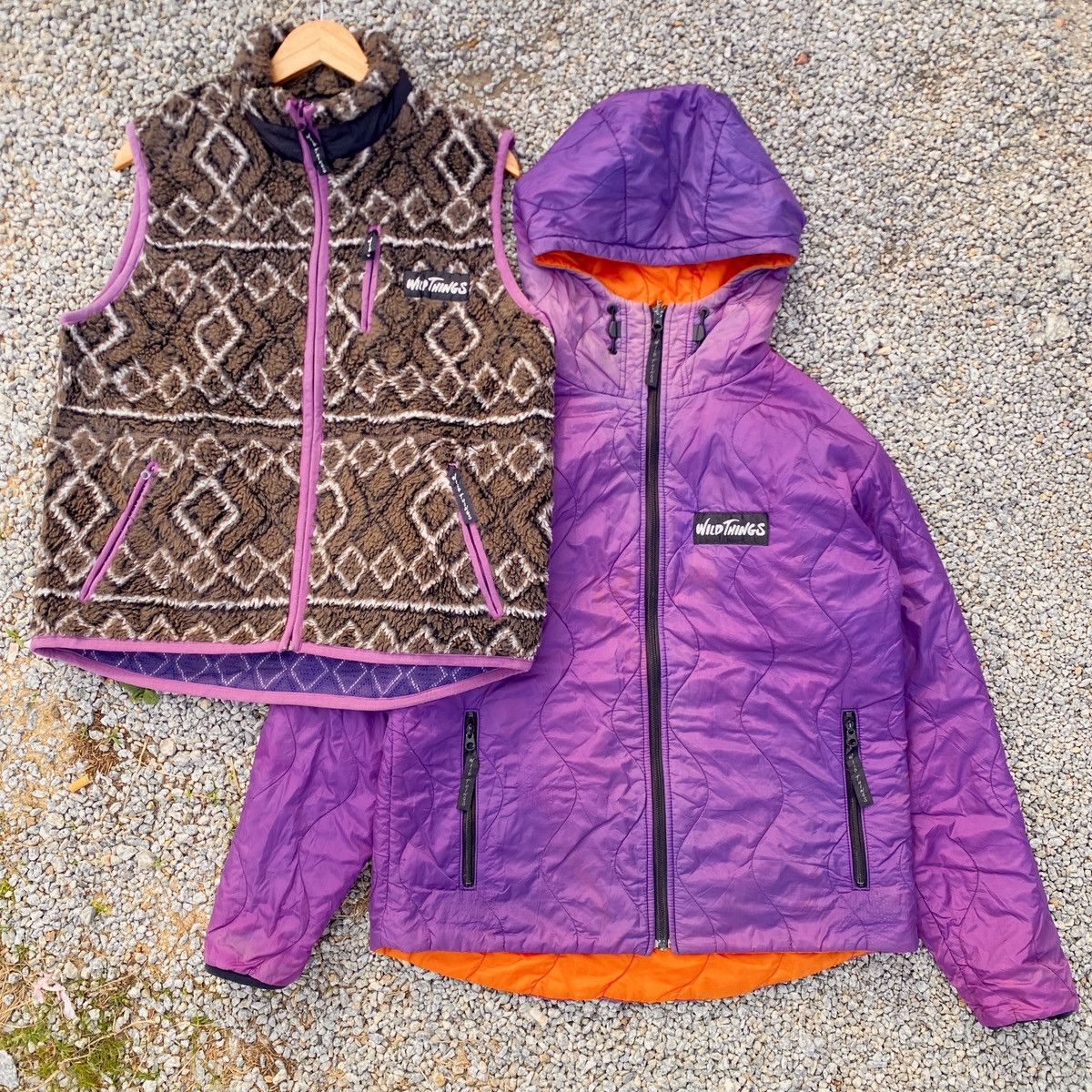 Wild Things Vintage Wild Things Quilted reversable jacket Size US M / EU 48-50 / 2 - 7 Thumbnail