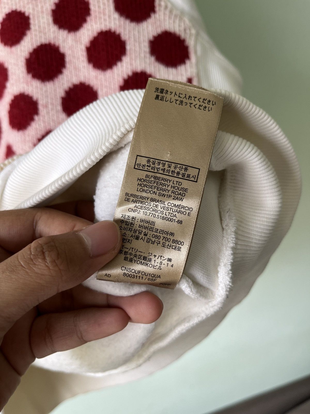 Burberry Burberry London Wool Swetshirt Size M / US 6-8 / IT 42-44 - 7 Thumbnail