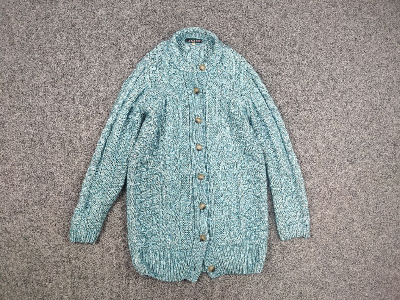 Alexa Chung Alexa Chung Design Knit Button Long Cardigan Wool Blend Size S / US 4 / IT 40 - 8 Thumbnail