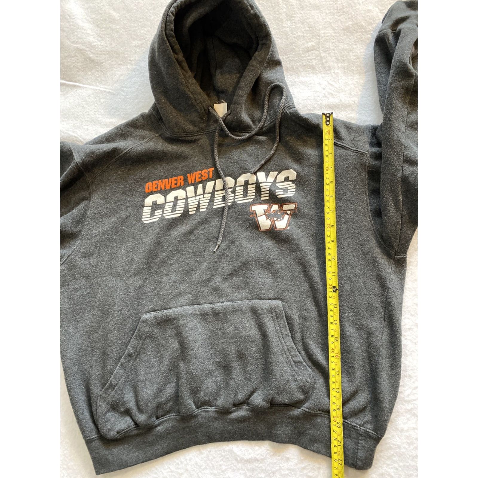 Vintage C Sport Hoodie Mens M Gray Sweatshirt Pullover Hooded Jacket CrossFit Gym Sport / 2-3 Size US M / EU 48-50 / 2 - 4 Thumbnail