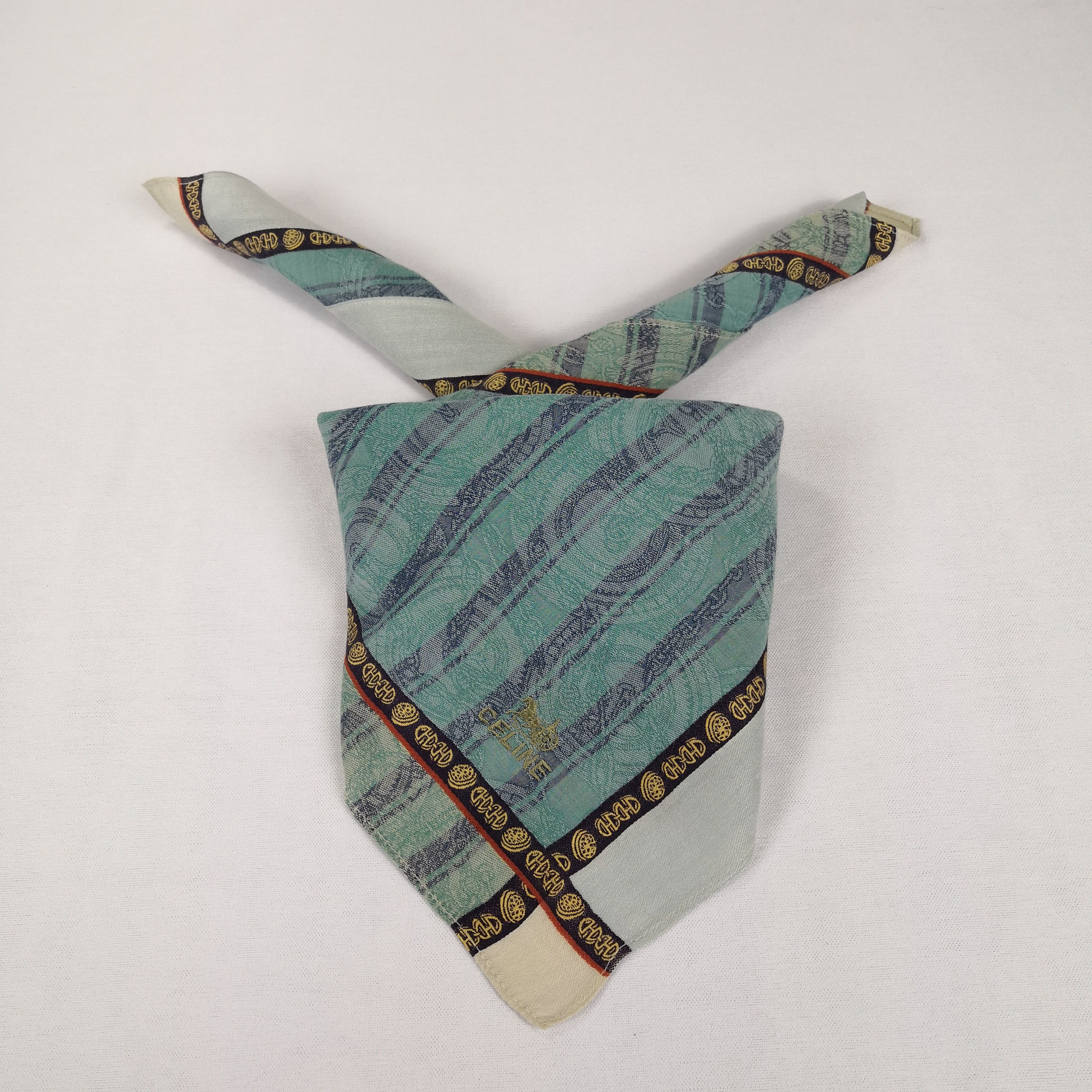 Celine Vintage Celine Handkerchief Neckerchief Bandana Size ONE SIZE - 1 Thumbnail