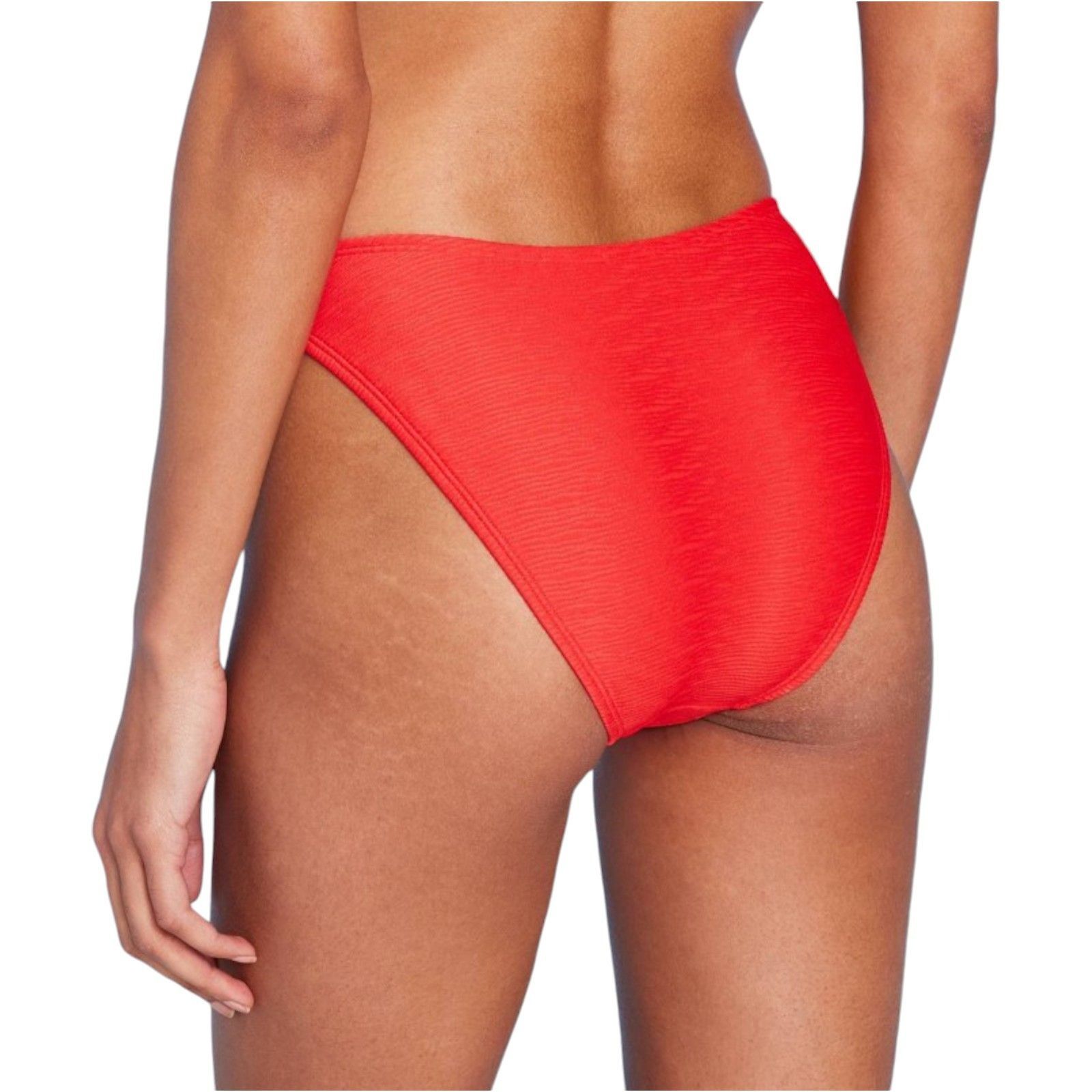 Other Wild fable - Women's Textured High Leg Cheeky Bikini Bottom Size ONE SIZE - 2 Thumbnail