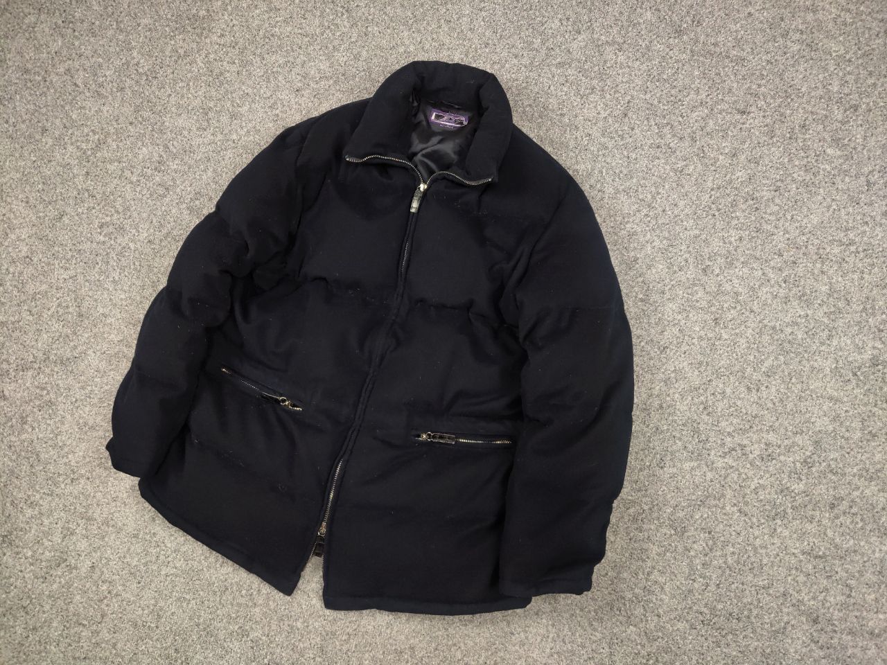 Ralph Lauren Purple Label Ralph Lauren Purple Label quilted Blue Down Winter Jacket Size US L / EU 52-54 / 3 - 3 Thumbnail