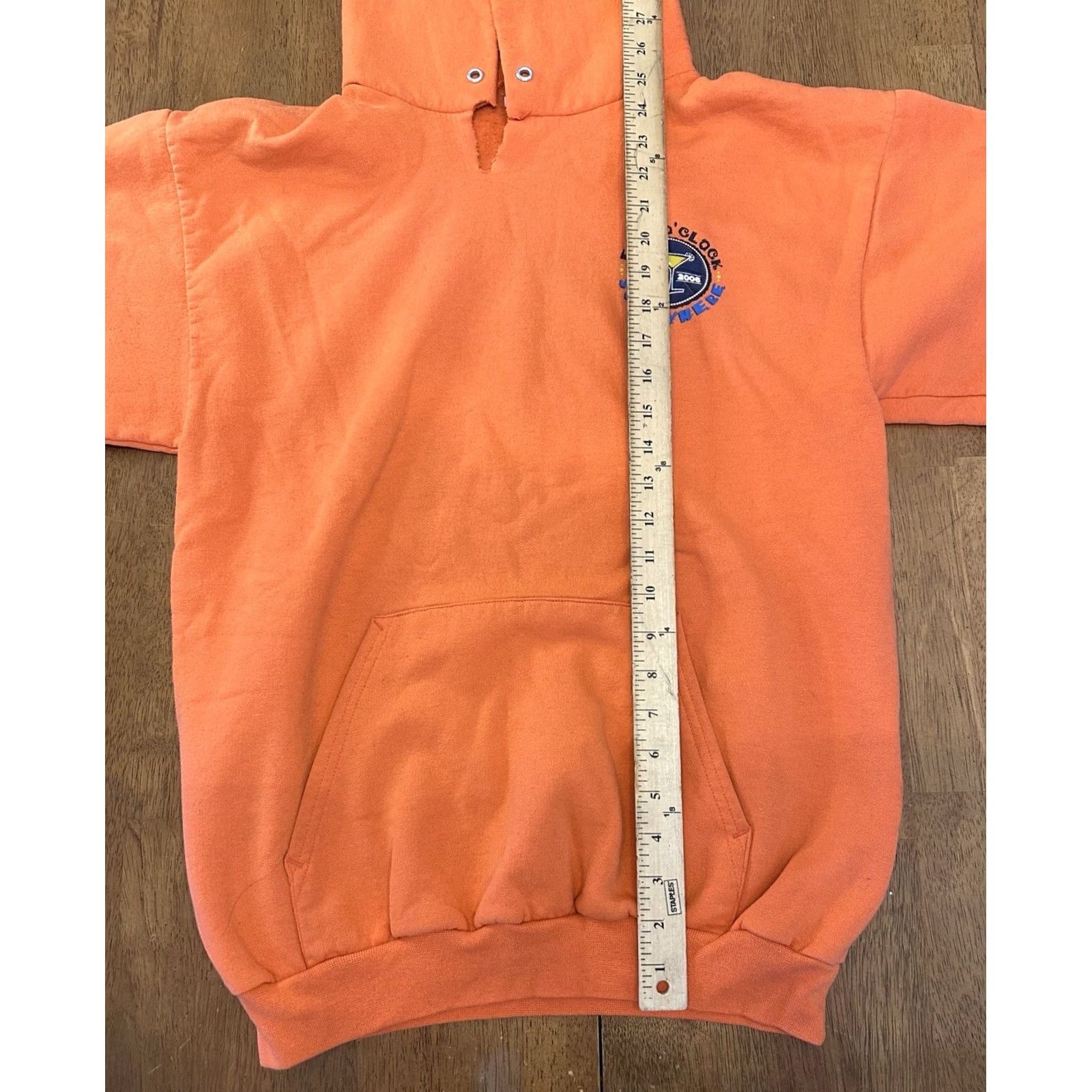Champion VINTAGE Champion Hoodie Sweatshirt Medium Y2K It’s Five O’Clock Somewhere Size US M / EU 48-50 / 2 - 7 Thumbnail