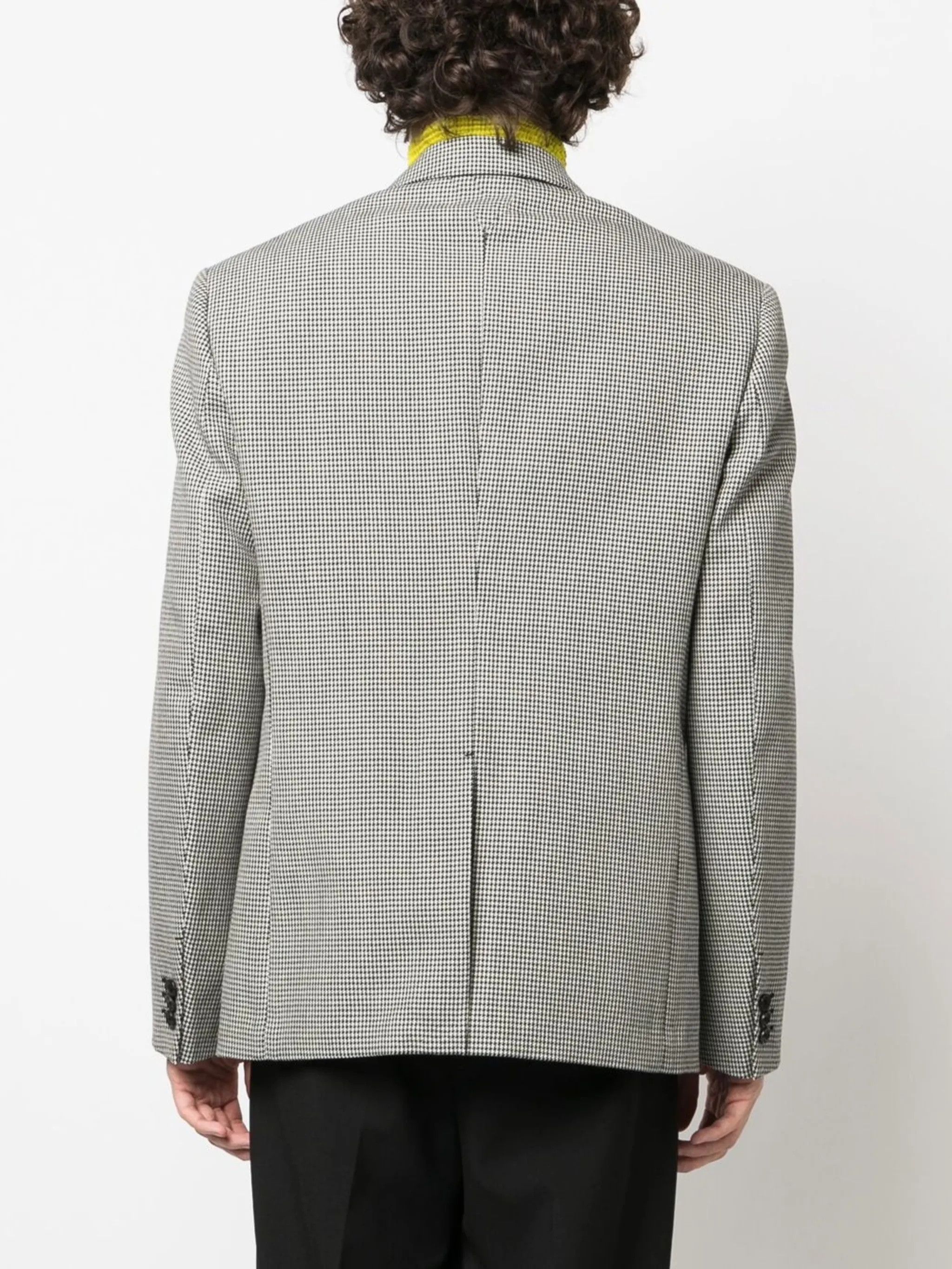 Versace o1y0425 Logo Blazer in Black/White Size US M / EU 48-50 / 2 - 4 Thumbnail