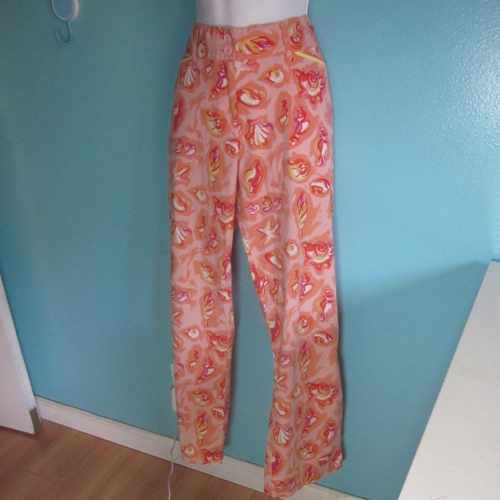 Other Holly Lane Womens Summer Patterned Pants Size 12 Size 30" / US 8 / IT 44 - 1 Thumbnail
