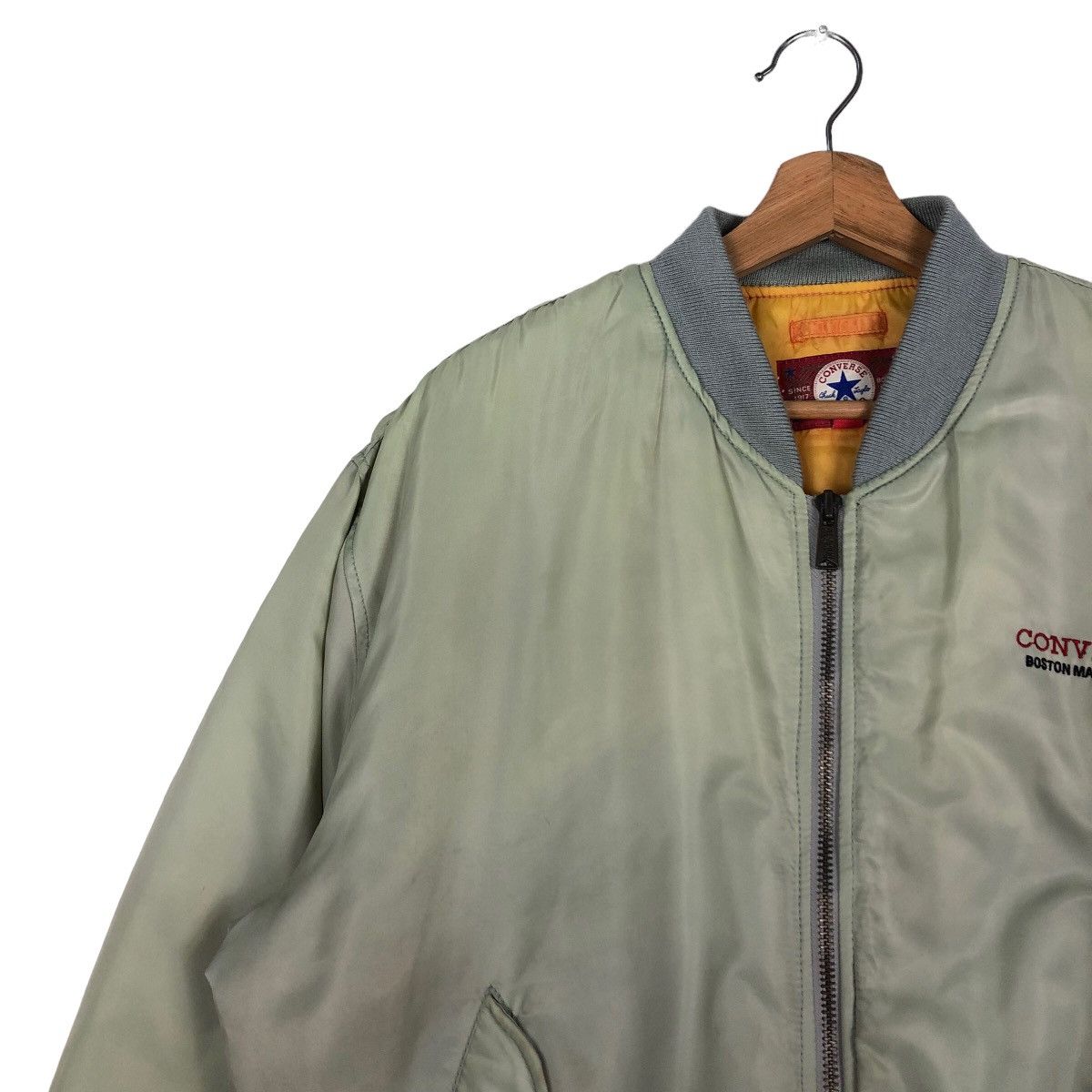 Japanese Brand 🔥90’s Riot Riot Vintage Bomber Jacket Converse Buston Mass Size US L / EU 52-54 / 3 - 7 Thumbnail
